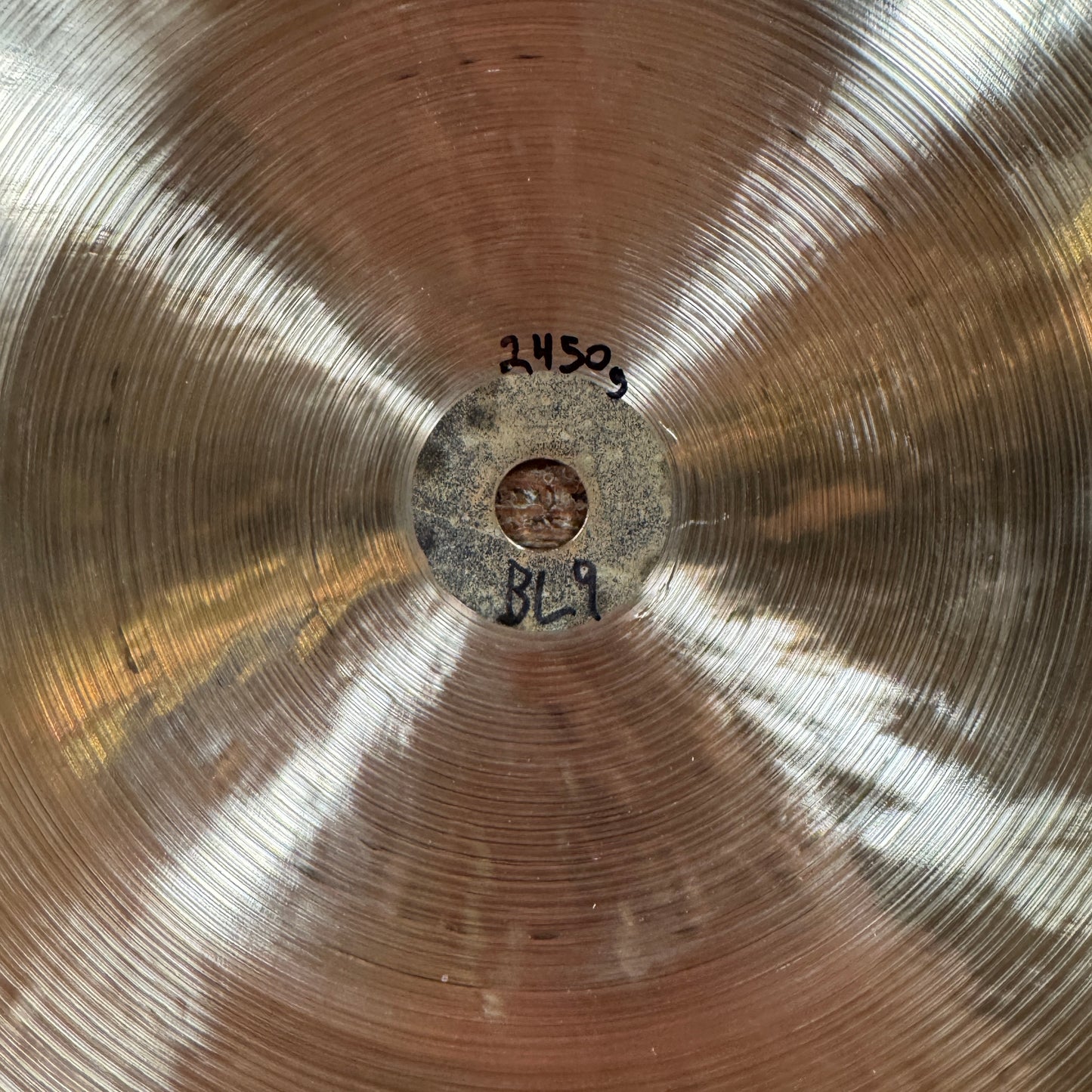 22" Seifried Cymbals Ride Cymbal 2450g BL9 *Video Demo*