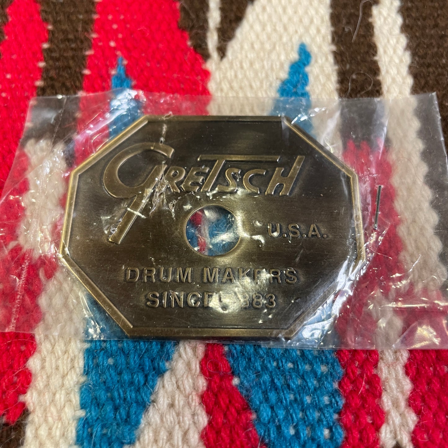 Gretsch Stop Sign Badge Repro Replacement