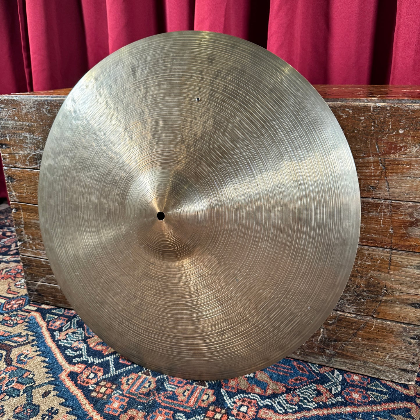 22" Spizzichino Tony Williams Tribute Ride Cymbal w/ 1 Rivet 2347g *Video Demo*