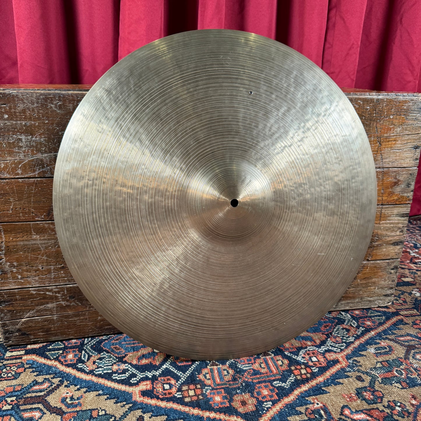 22" Spizzichino Tony Williams Tribute Ride Cymbal w/ 1 Rivet 2347g *Video Demo*