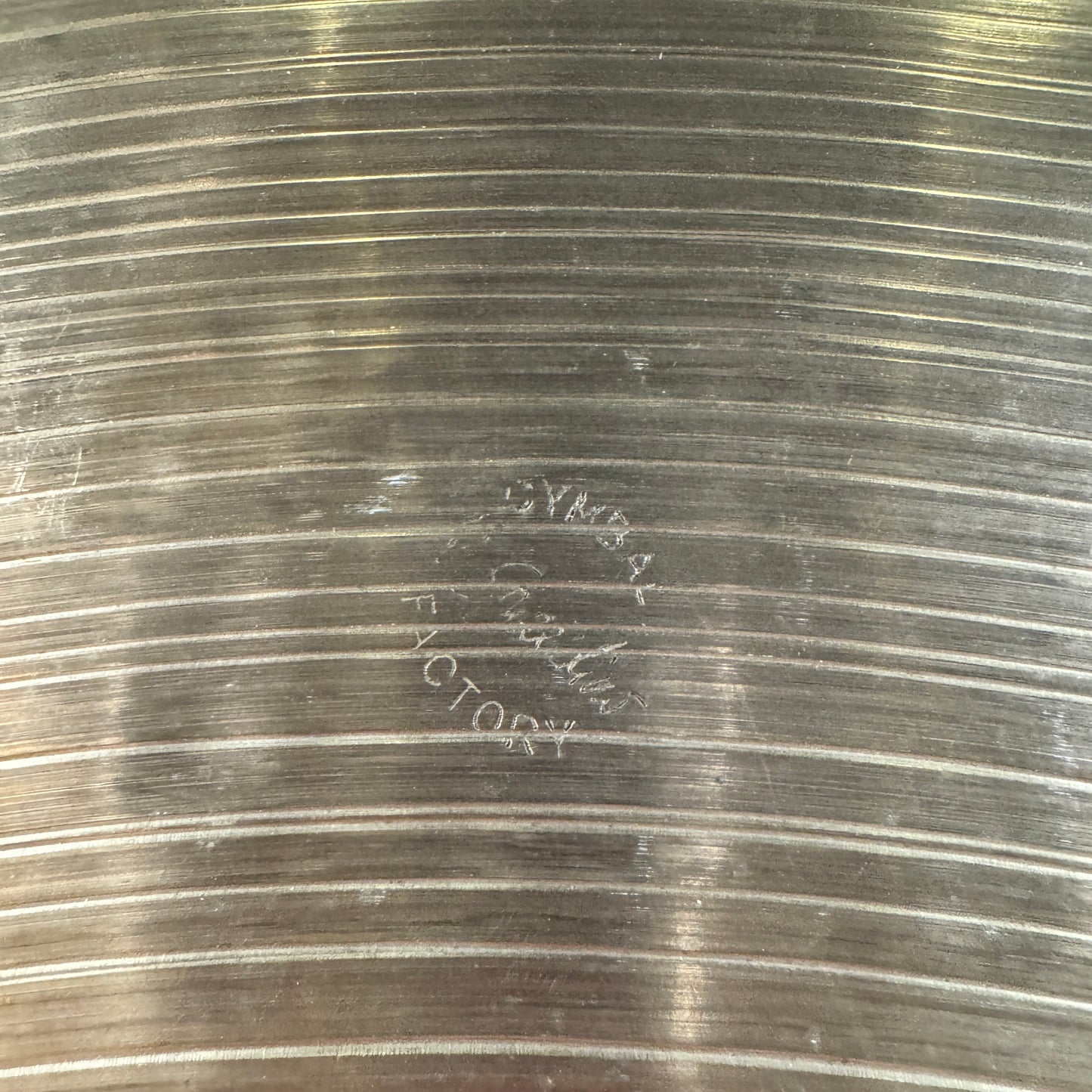 22" Spizzichino Tony Williams Tribute Ride Cymbal w/ 1 Rivet 2347g *Video Demo*