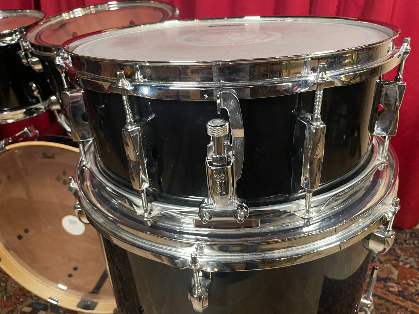 Pearl Export Series EXX725SPN/C Drum Set Jet Black 22/10/12/16 w/ 5.5x14 Snare