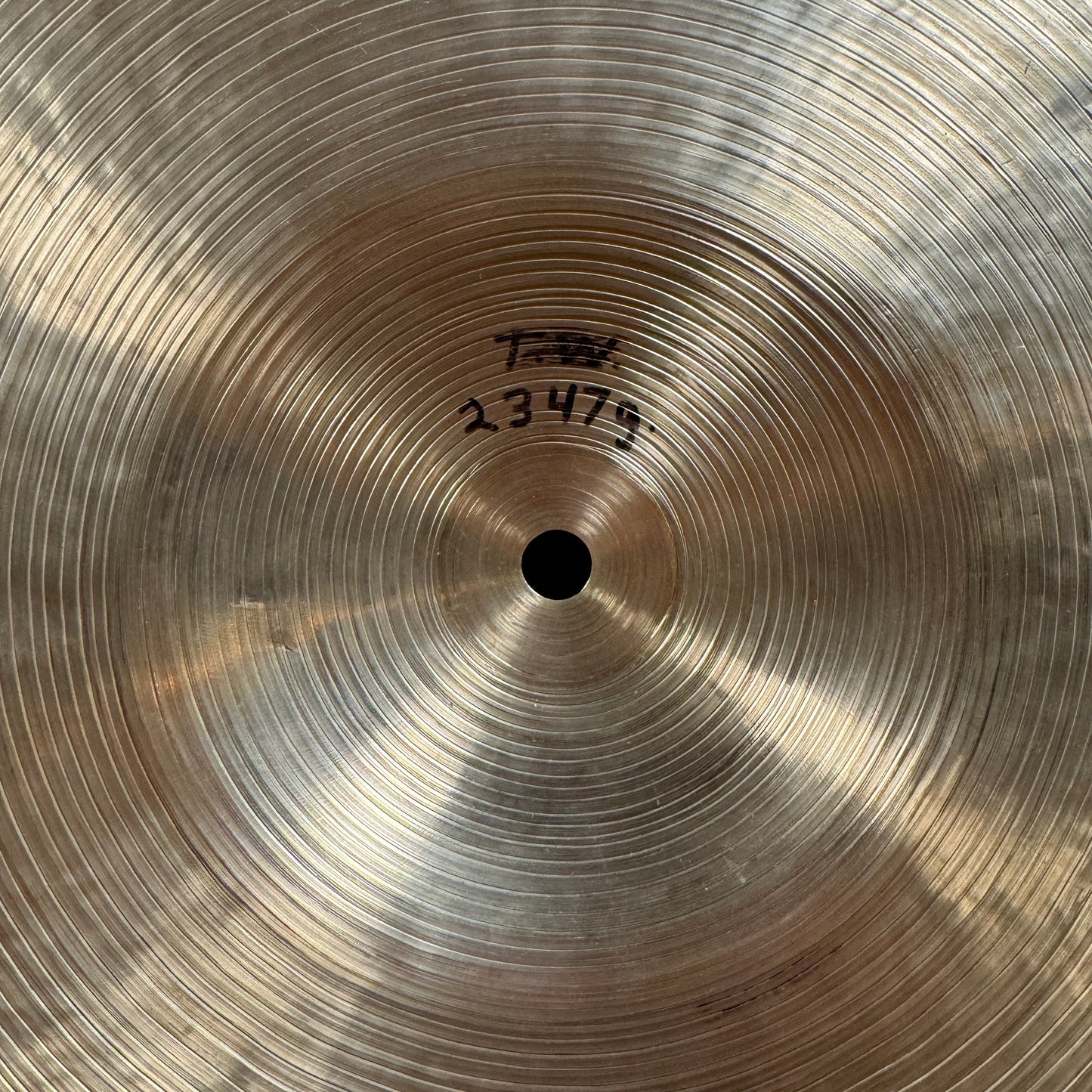 22" Spizzichino Tony Williams Tribute Ride Cymbal w/ 1 Rivet 2347g *Video Demo*