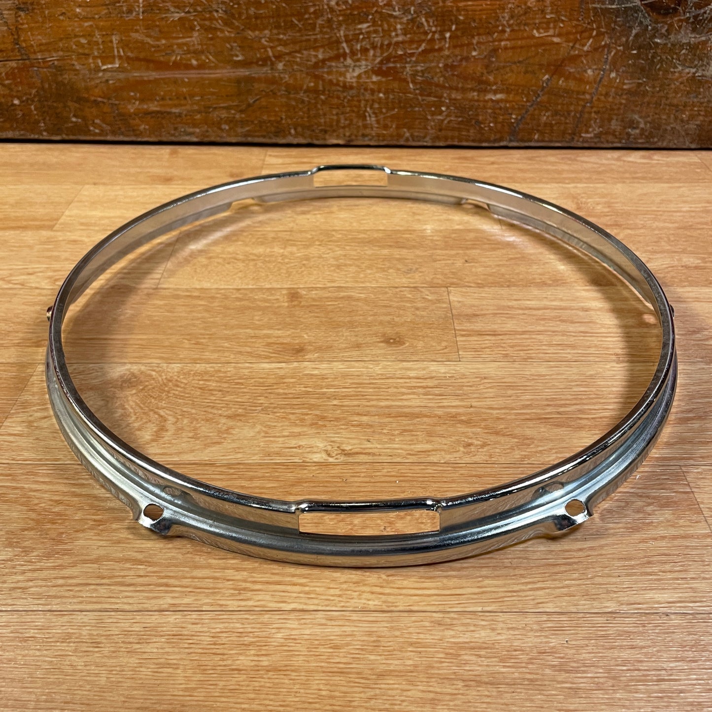 Vintage 14" Slingerland Style 6-Lug Stick Saver Snare Side Drum Hoop MIJ NOS