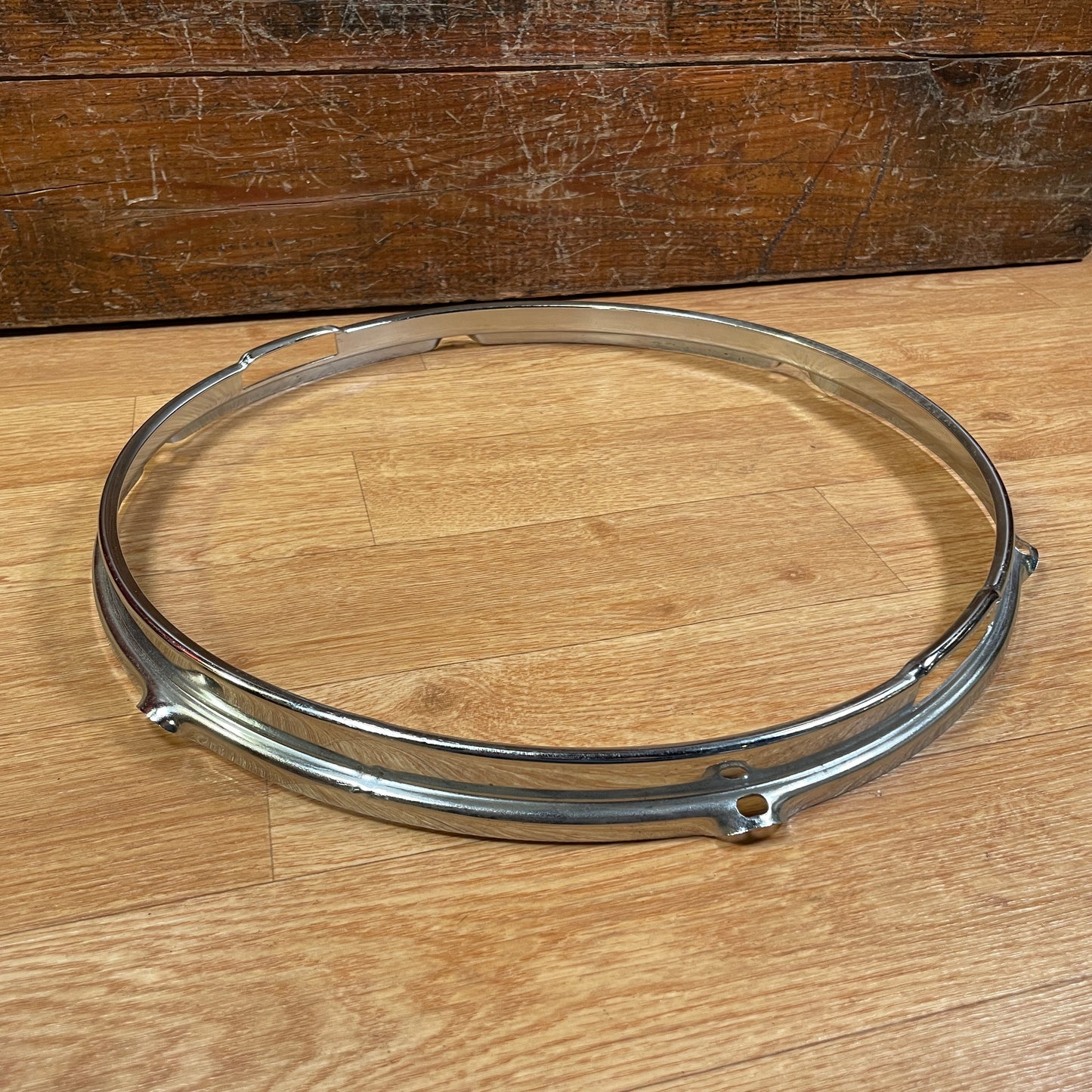 Vintage 14" Slingerland Style 6-Lug Stick Saver Snare Side Drum Hoop MIJ NOS