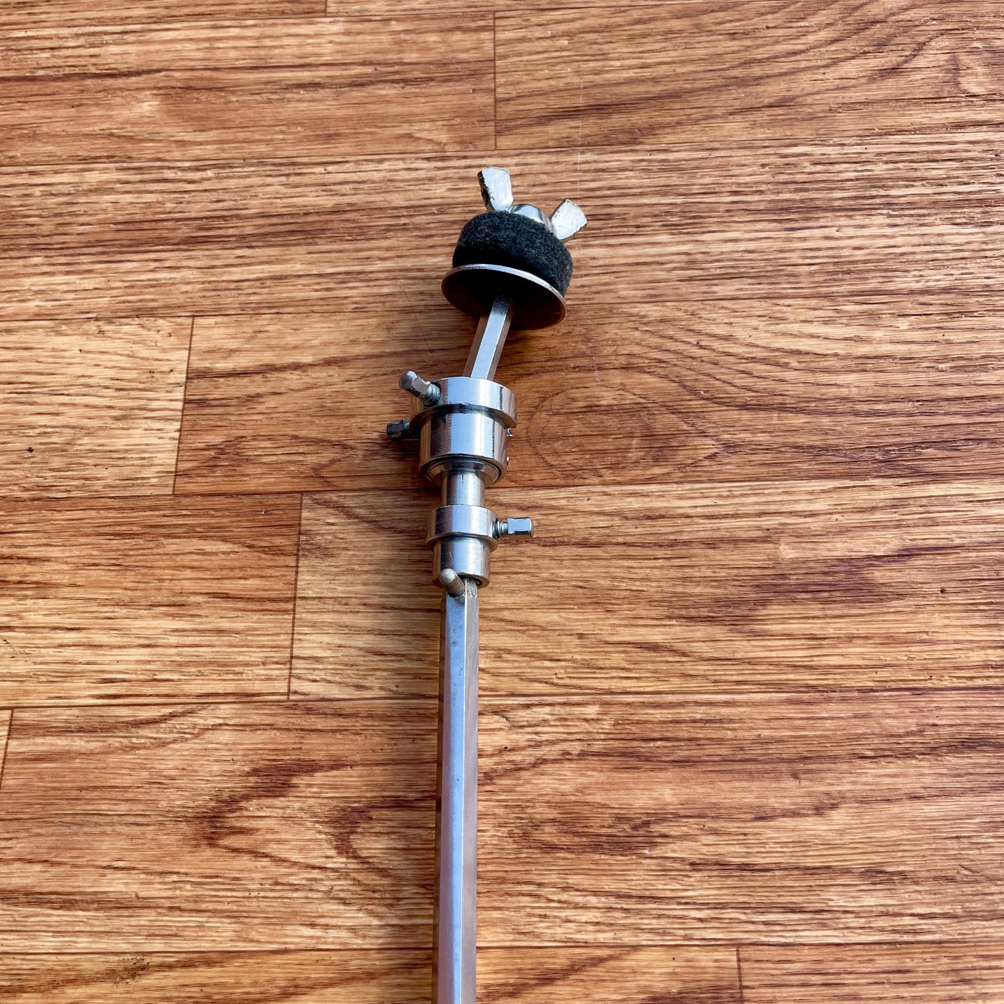 1960s Rogers 18" Disappearing Hex Rod Cymbal Holder No. 332R w/ Swiv-O-Matic Tilter