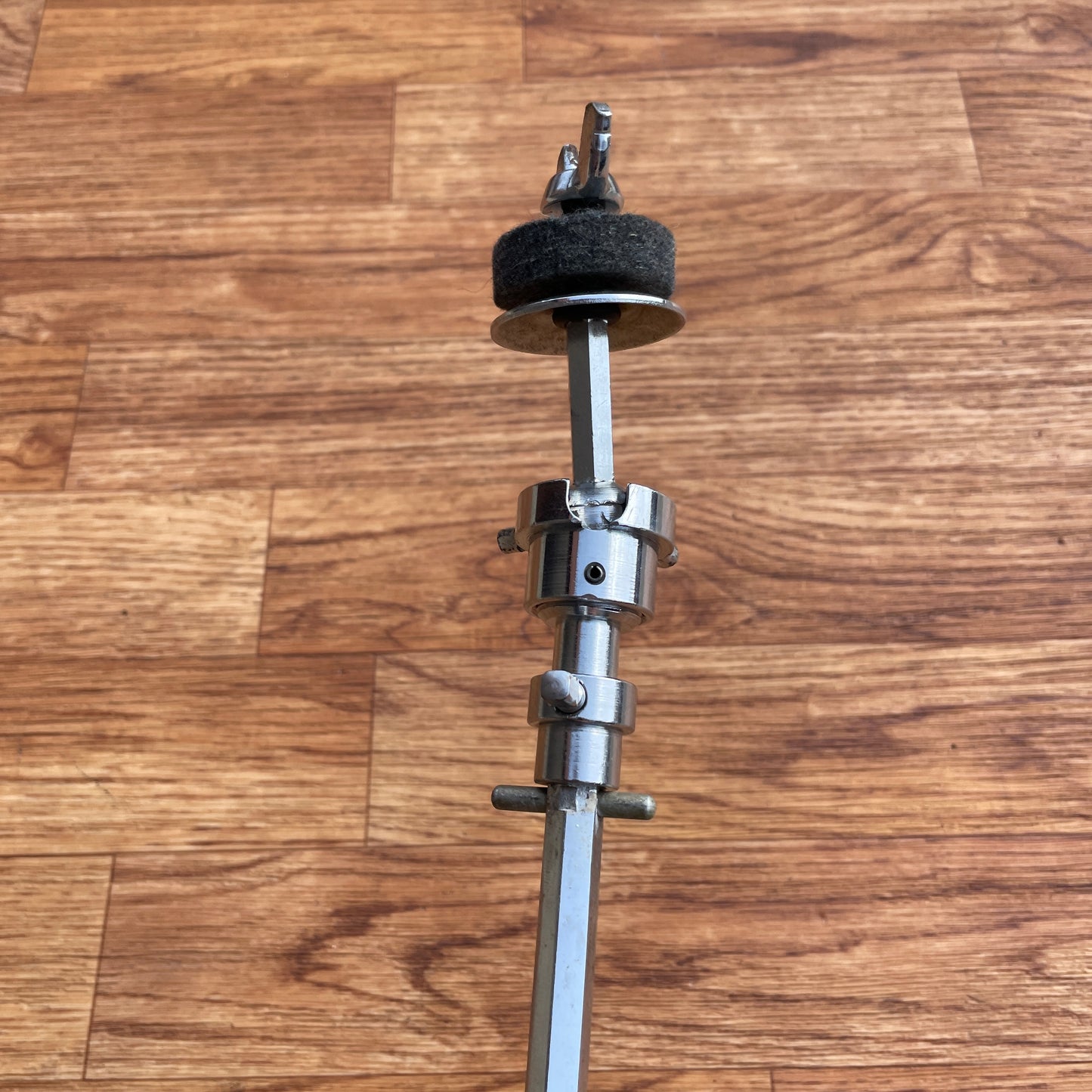 1960s Rogers 18" Disappearing Hex Rod Cymbal Holder No. 332R w/ Swiv-O-Matic Tilter