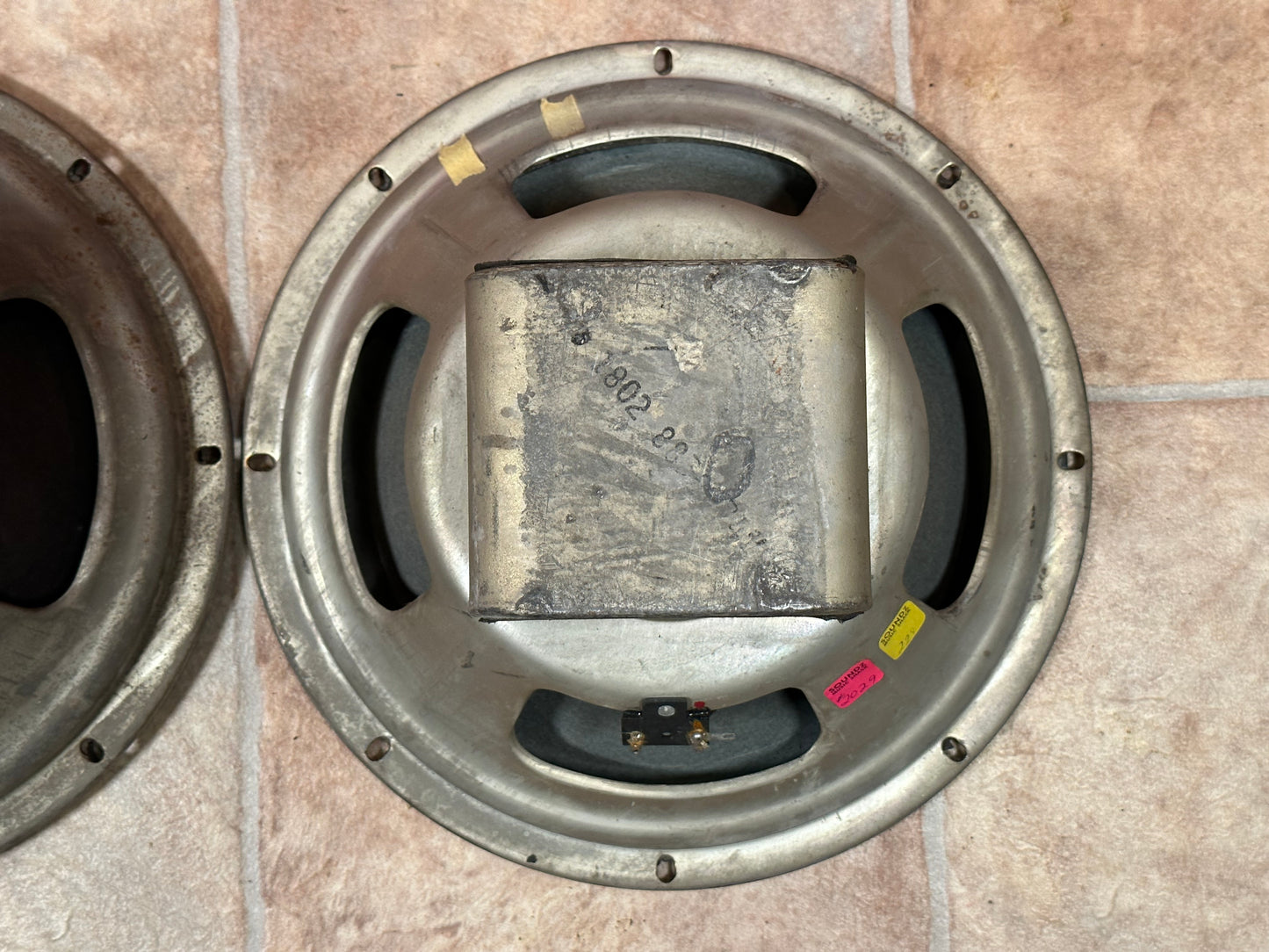 (2) Electro-Voice 12" Sentry Alnico Speaker Pair 1802 8838 7419