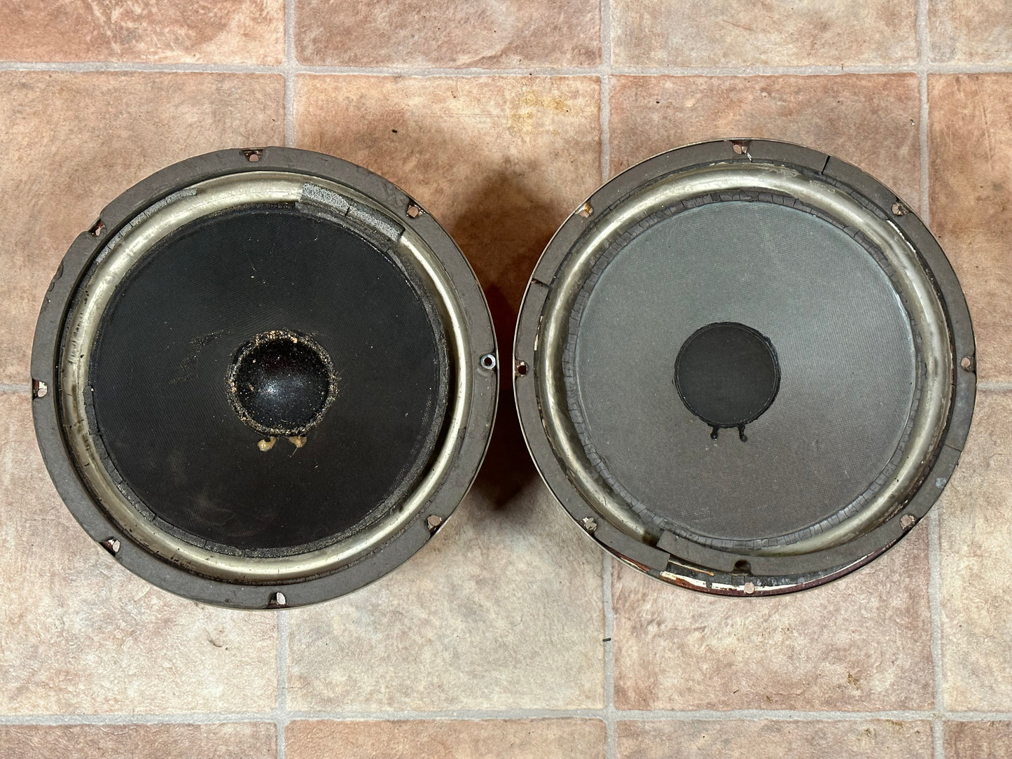 (2) Electro-Voice 12" Sentry Alnico Speaker Pair 1802 8838 7419