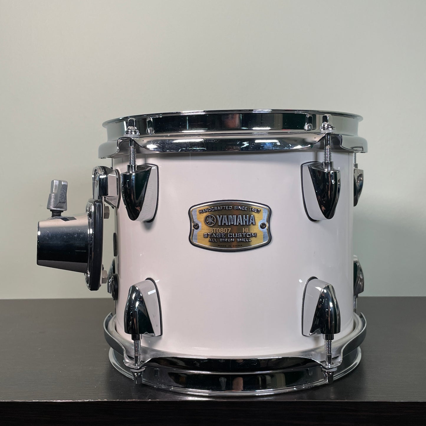 Yamaha Stage Custom Birch 7x8 Tom Single Drum Classic White