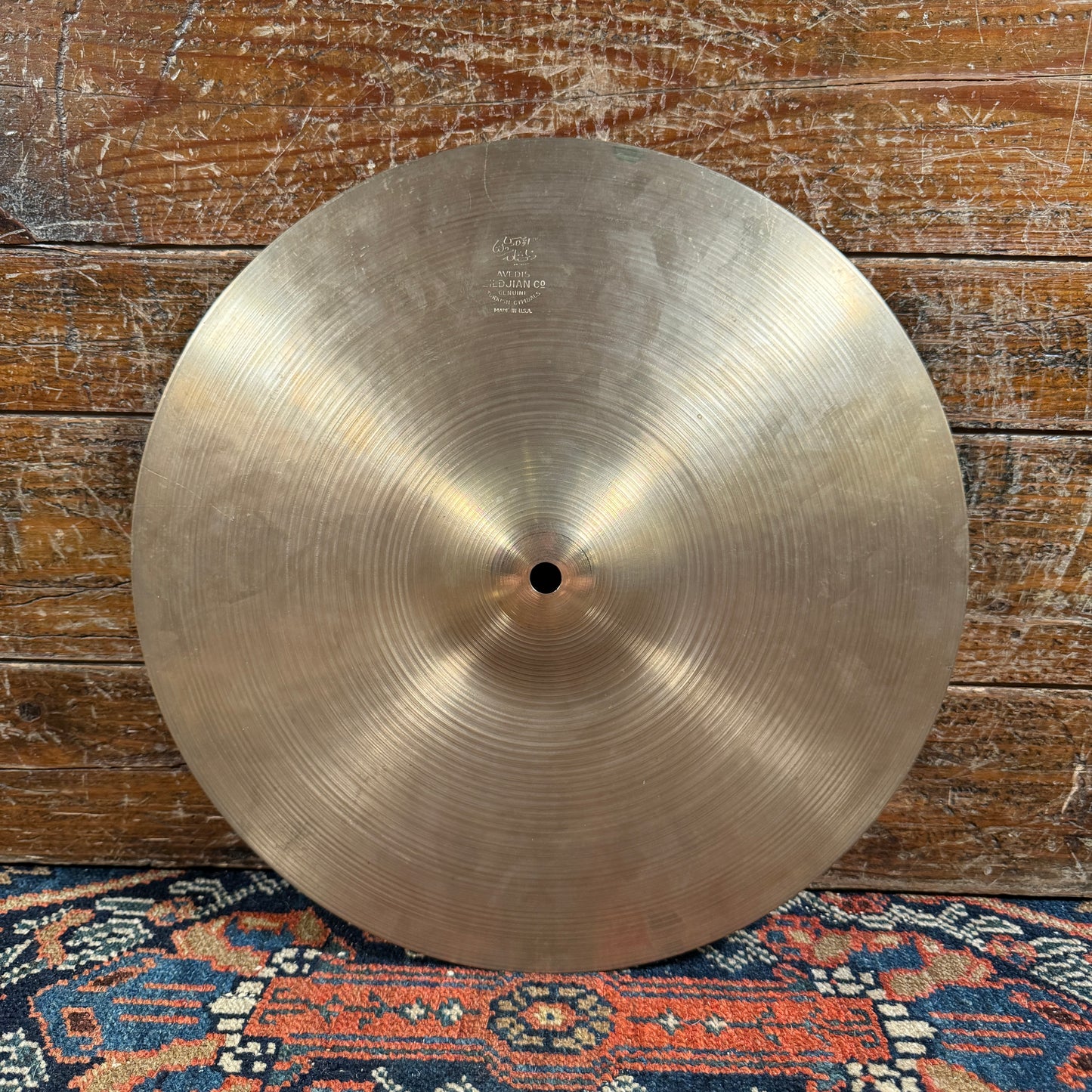 14" Zildjian A 1960s New Beat Hi-Hat Cymbal Pair 844g/1322g *Video Demo*