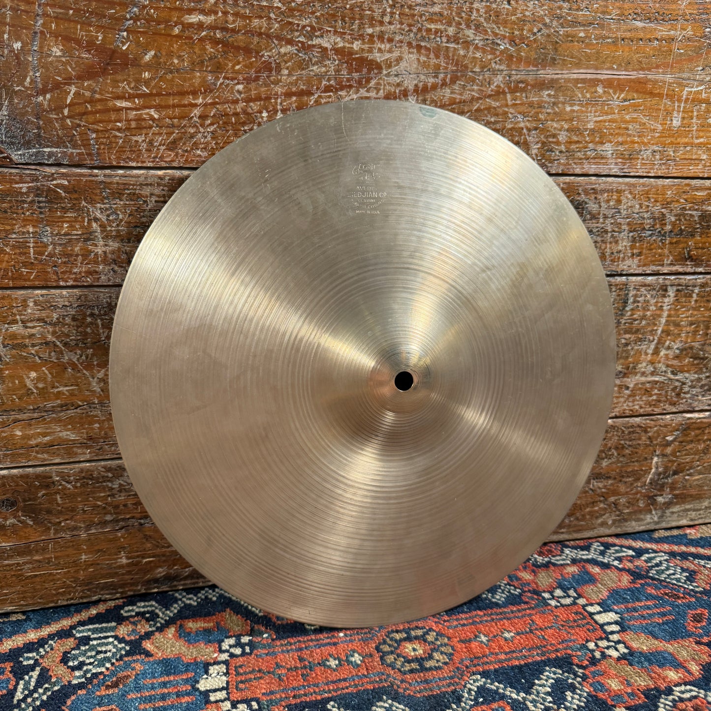 14" Zildjian A 1960s New Beat Hi-Hat Cymbal Pair 844g/1322g *Video Demo*