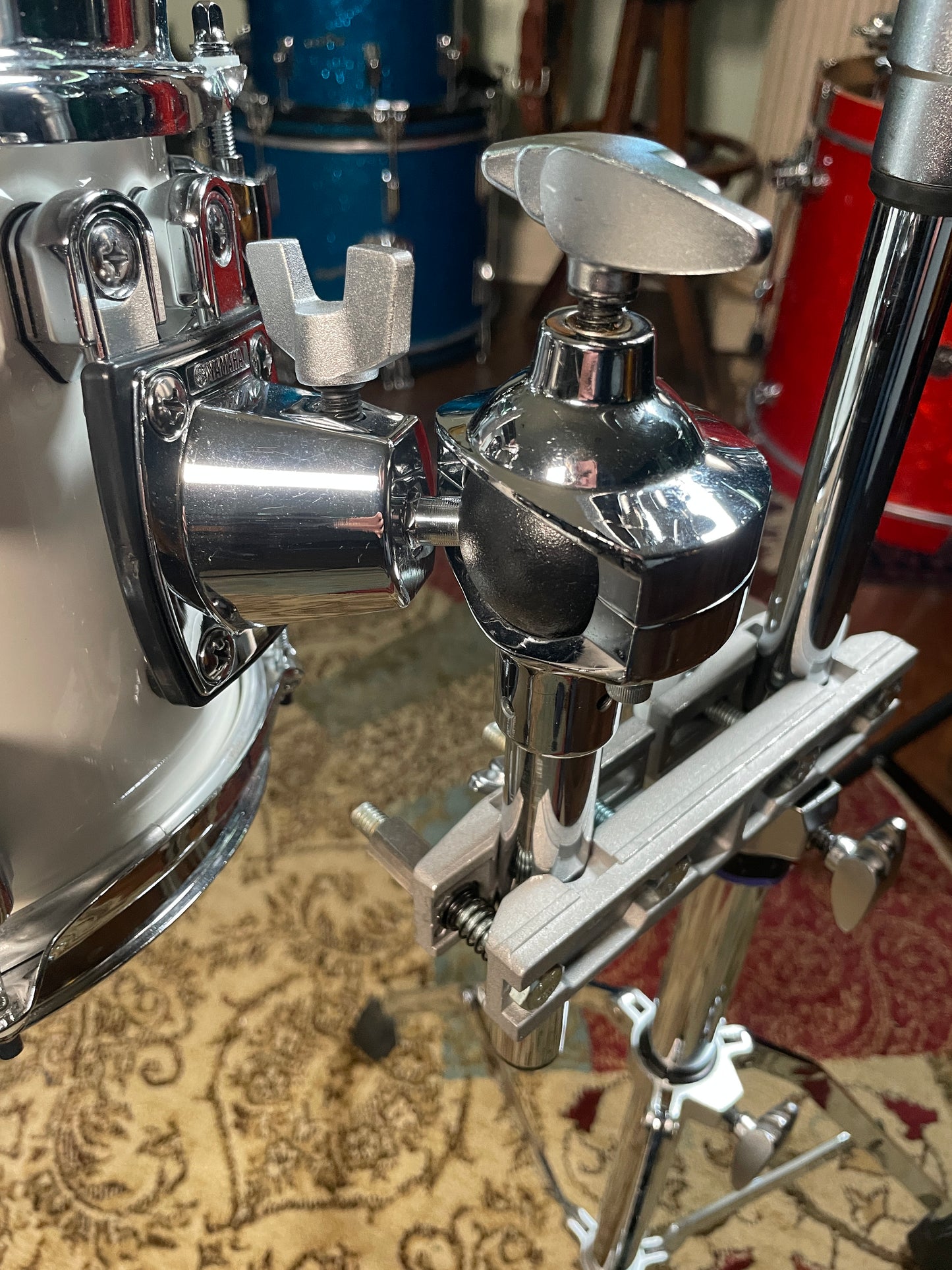 Yamaha Stage Custom Birch 7x8 Tom Single Drum Classic White