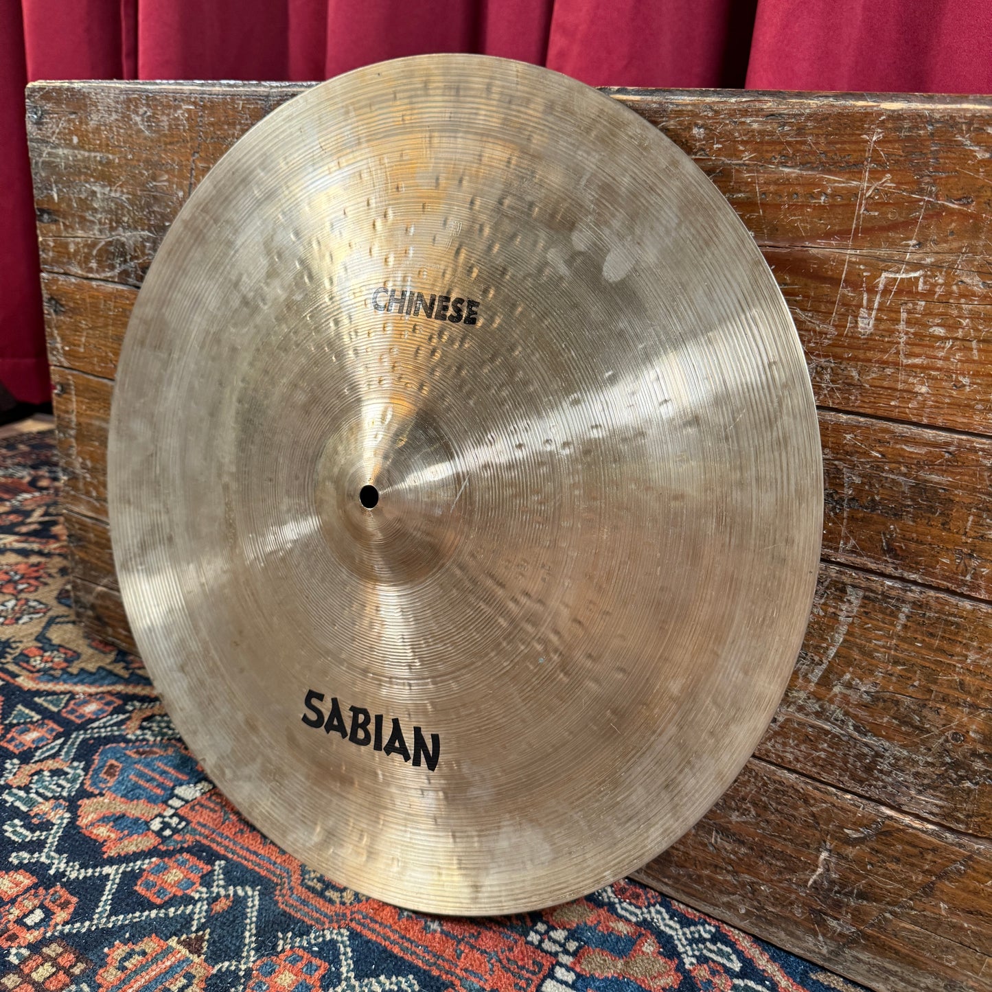 18" Sabian 1980s HH Chinese Cymbal 1358g *Video Demo*