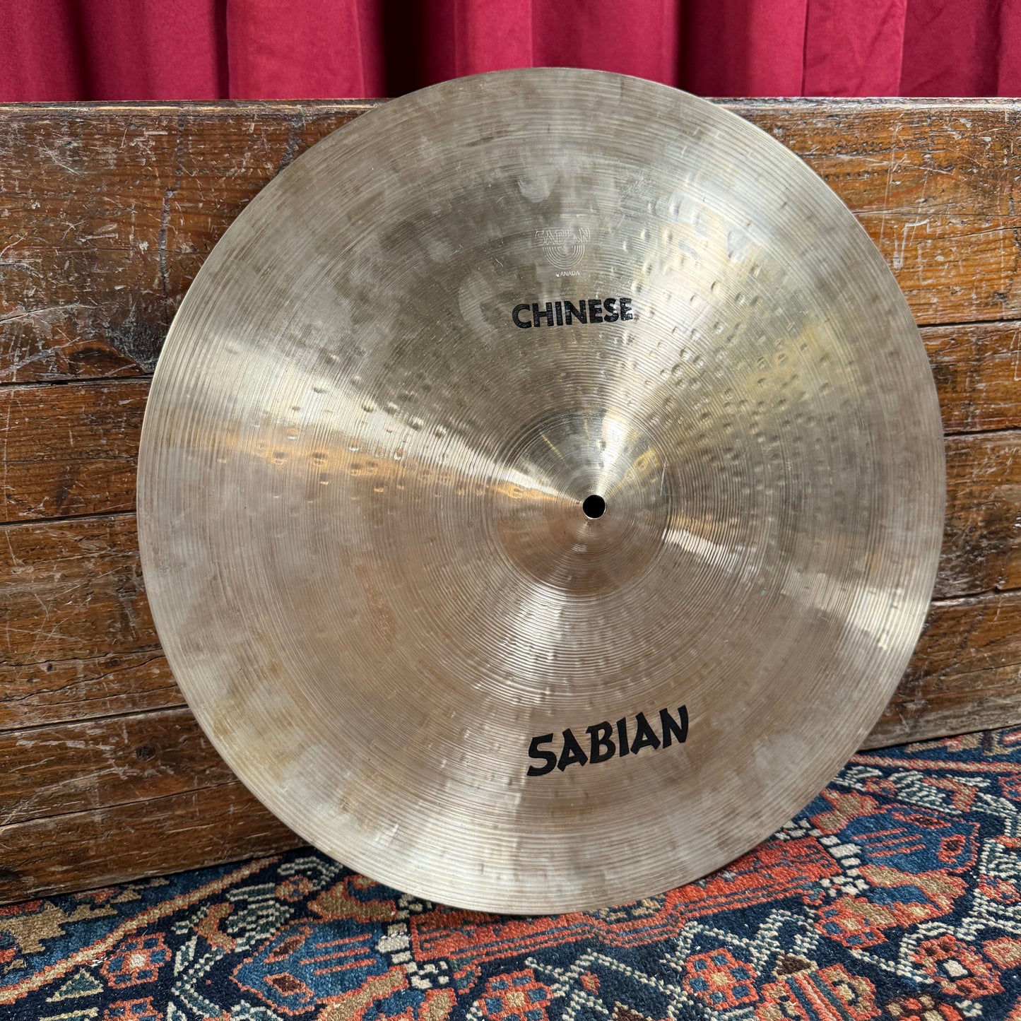 18" Sabian 1980s HH Chinese Cymbal 1358g *Video Demo*