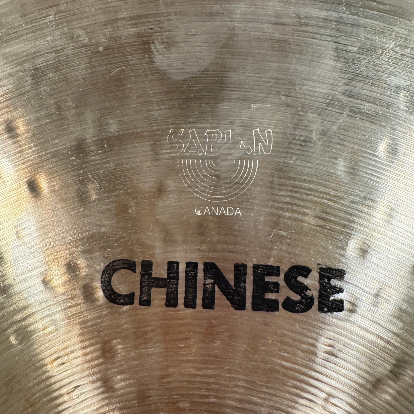 18" Sabian 1980s HH Chinese Cymbal 1358g *Video Demo*