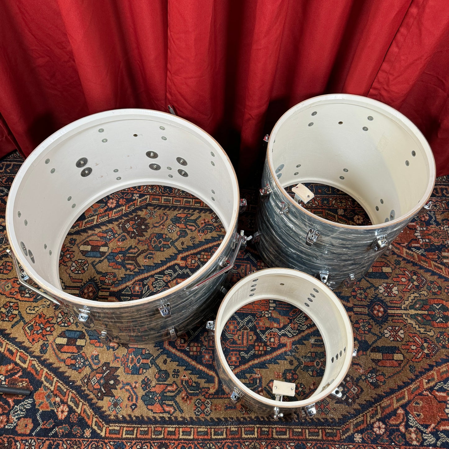1967 Ludwig Super Classic Drum Set Sky Blue Pearl 22/13/16