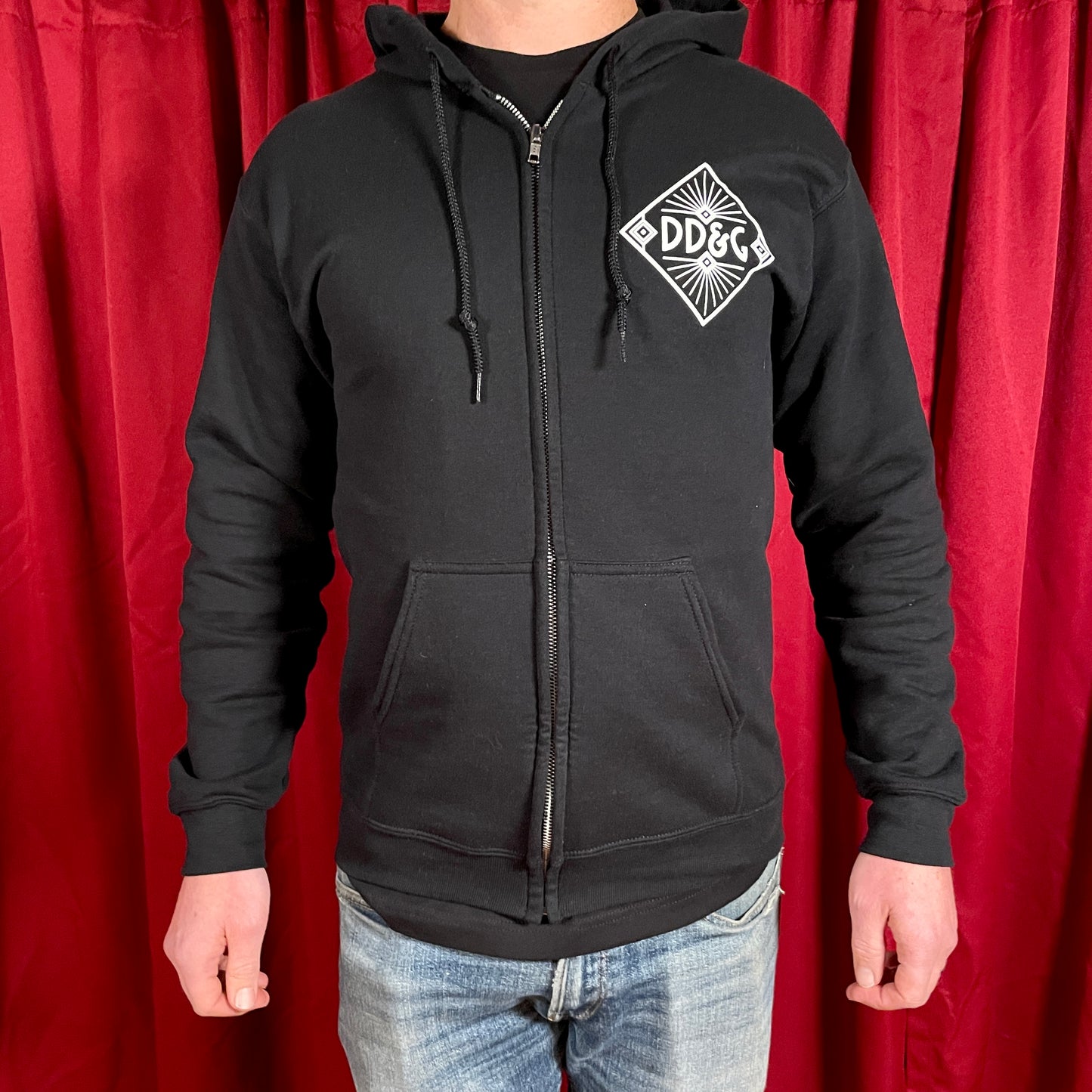 Drugan's Drums & Guitars Logo Hoodie - Black