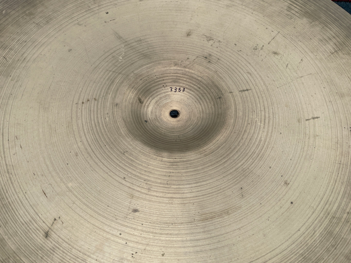 24" Zildjian A 1960s Ride Cymbal 3353g *Video Demo*