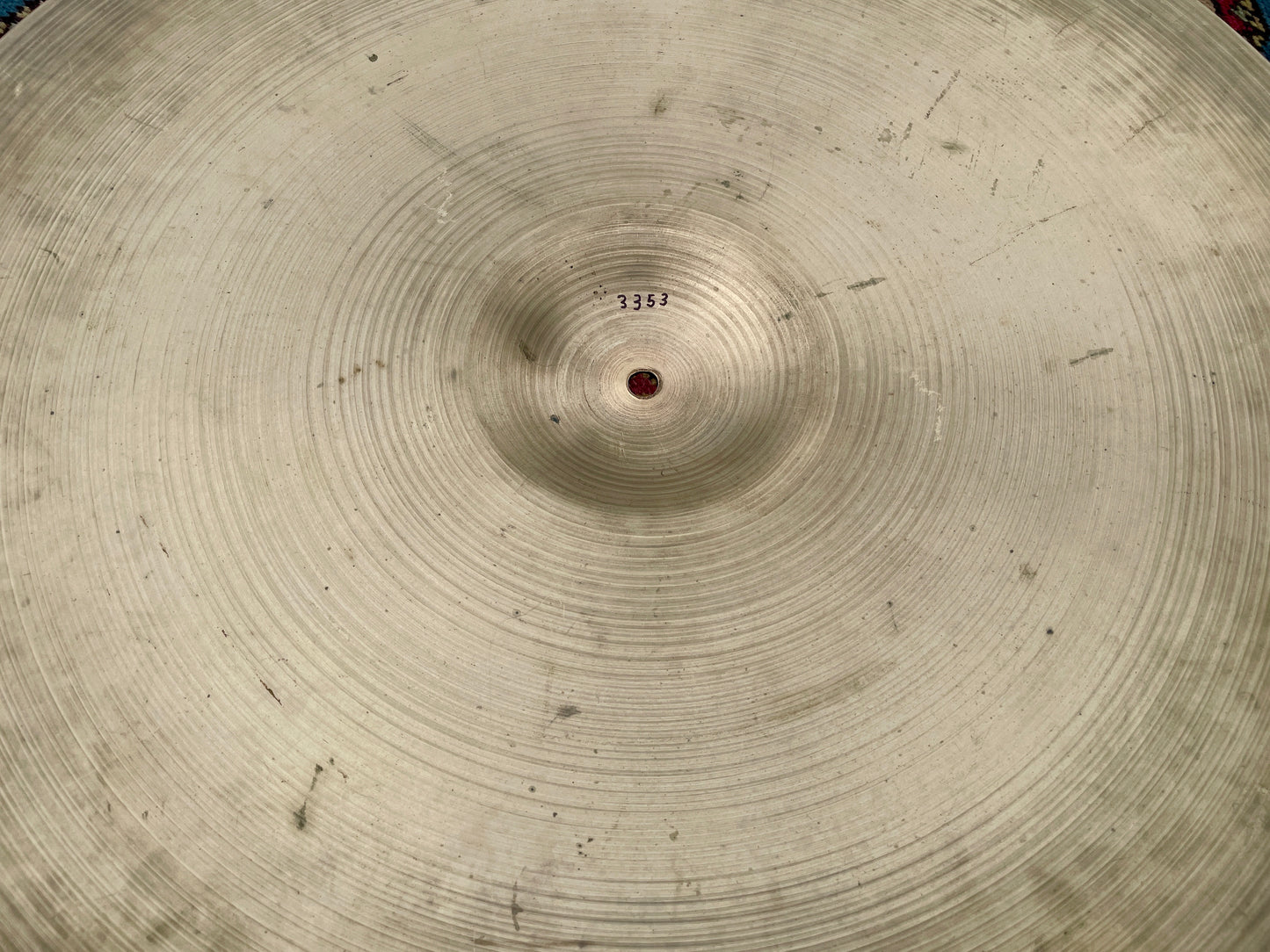 24" Zildjian A 1960s Ride Cymbal 3353g *Video Demo*