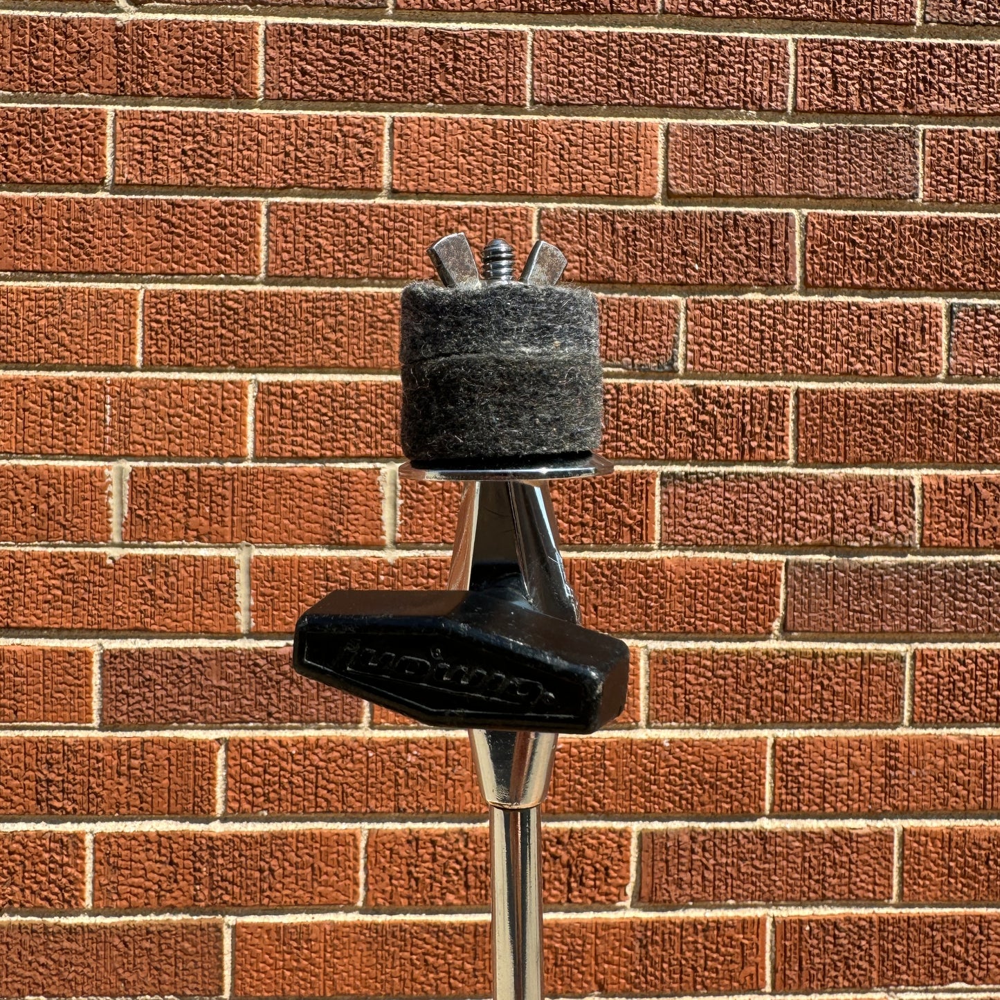 1980s Ludwig L-1400 Straight Flat Base Cymbal Stand Pair (2pcs)