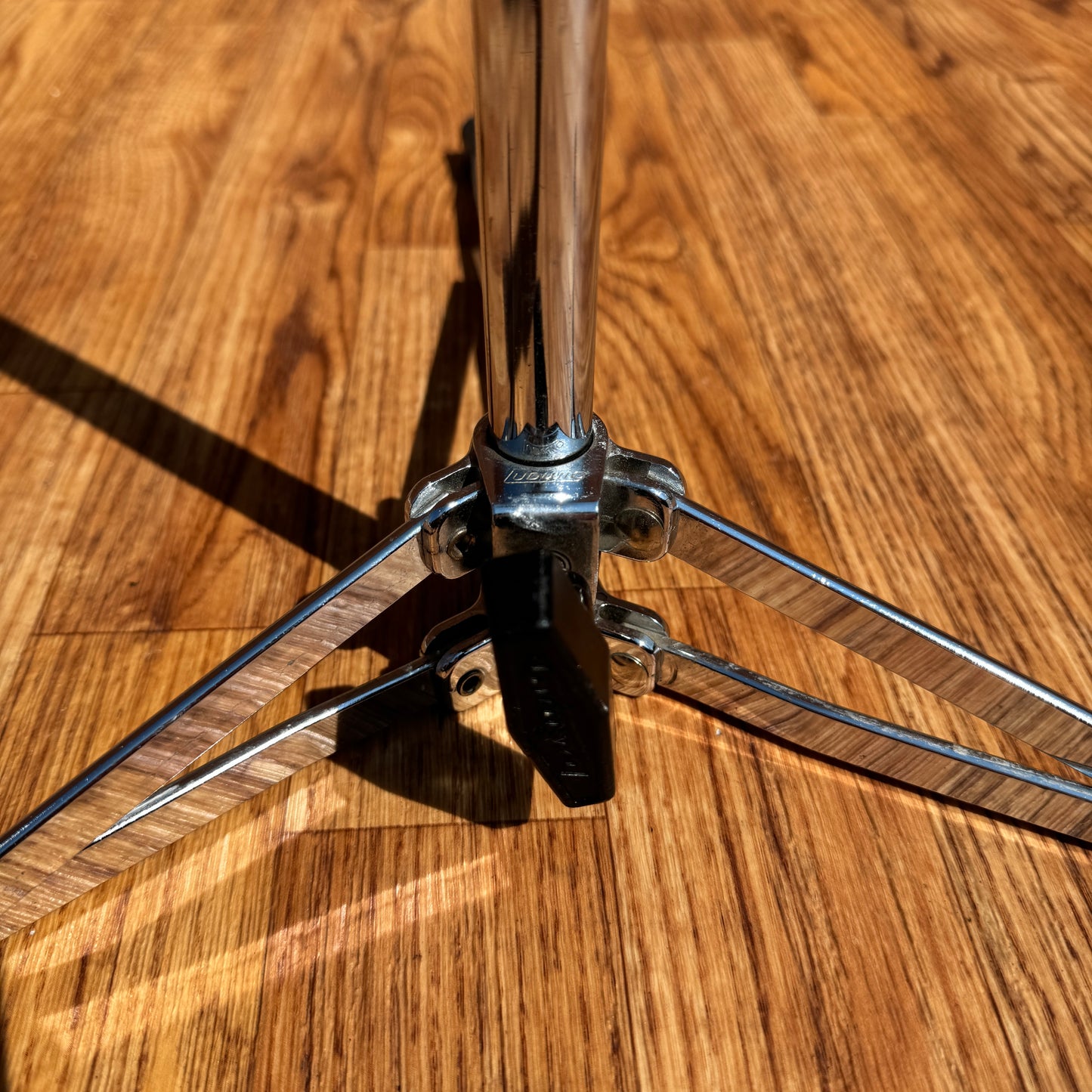 1980s Ludwig L-1400 Straight Flat Base Cymbal Stand Pair (2pcs)