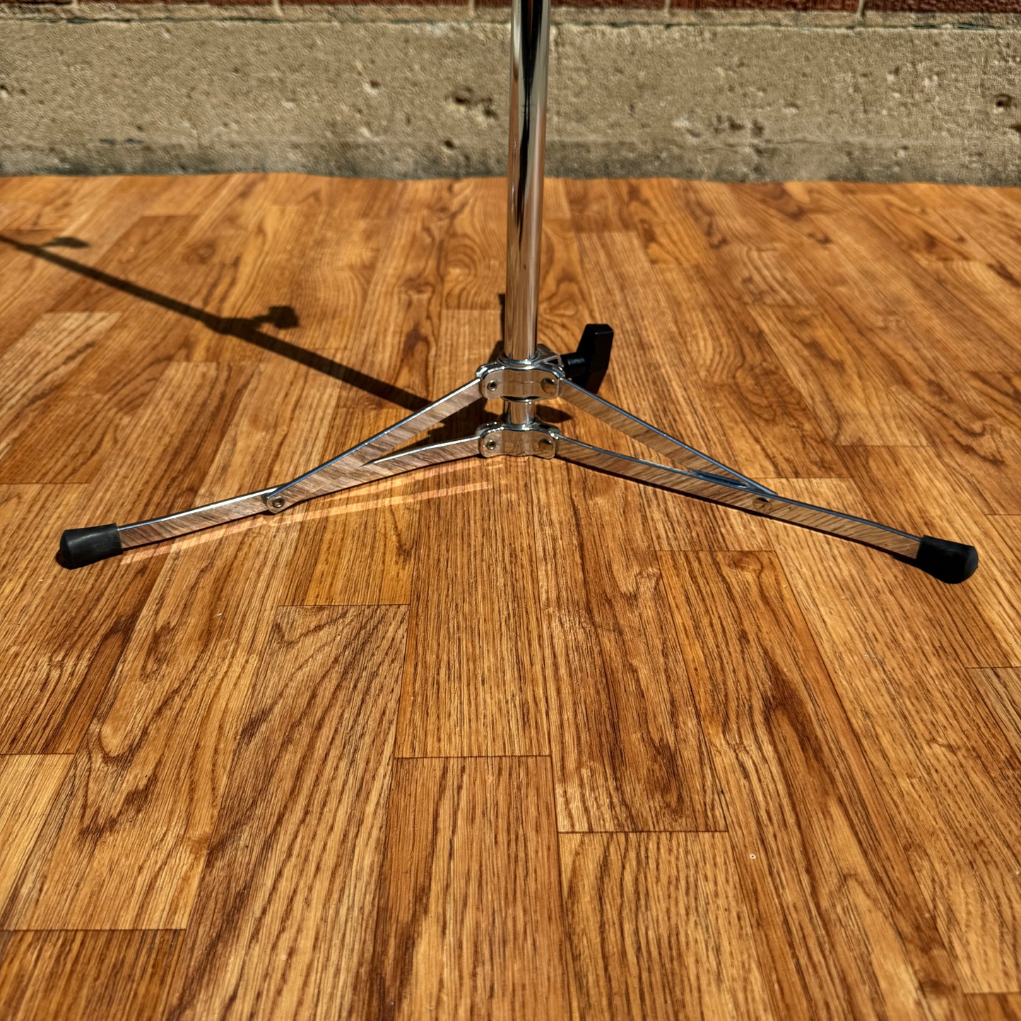 1980s Ludwig L-1400 Straight Flat Base Cymbal Stand Pair (2pcs)