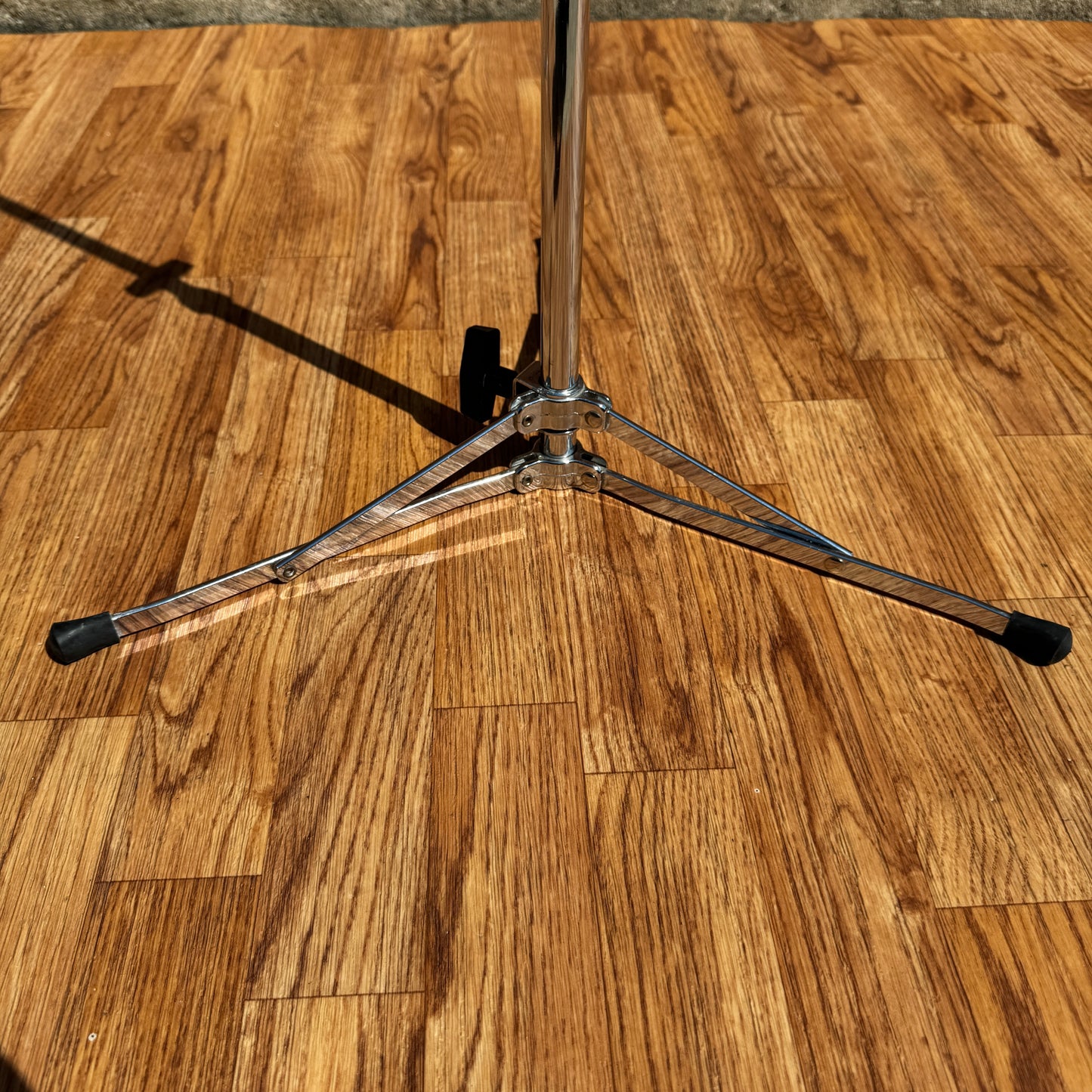 1980s Ludwig L-1400 Straight Flat Base Cymbal Stand Pair (2pcs)