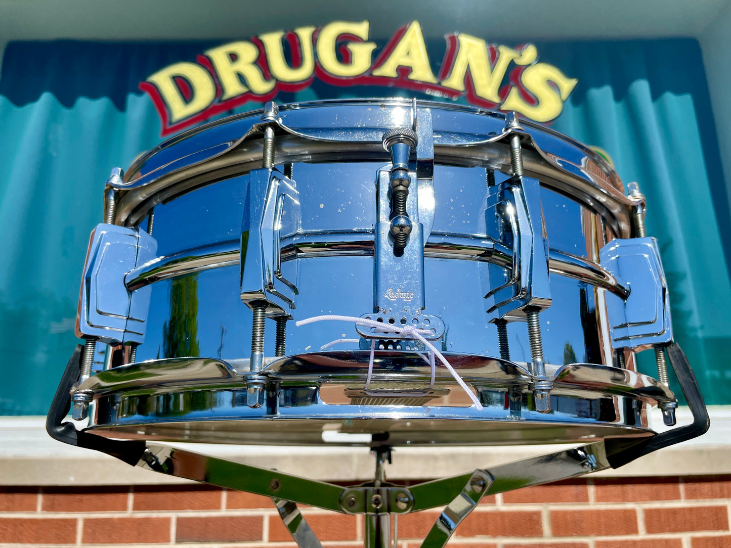 1966 Ludwig 5x14 Supraphonic No. 400 Snare Drum Supra-Phonic
