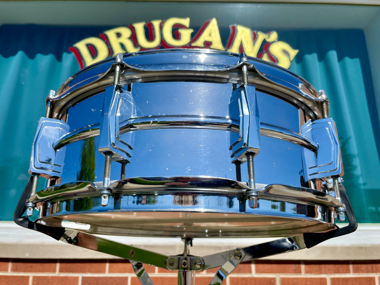 1966 Ludwig 5x14 Supraphonic No. 400 Snare Drum Supra-Phonic