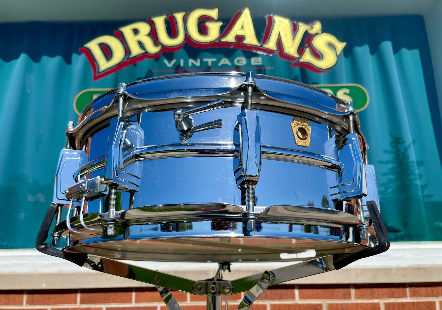 1966 Ludwig 5x14 Supraphonic No. 400 Snare Drum Supra-Phonic