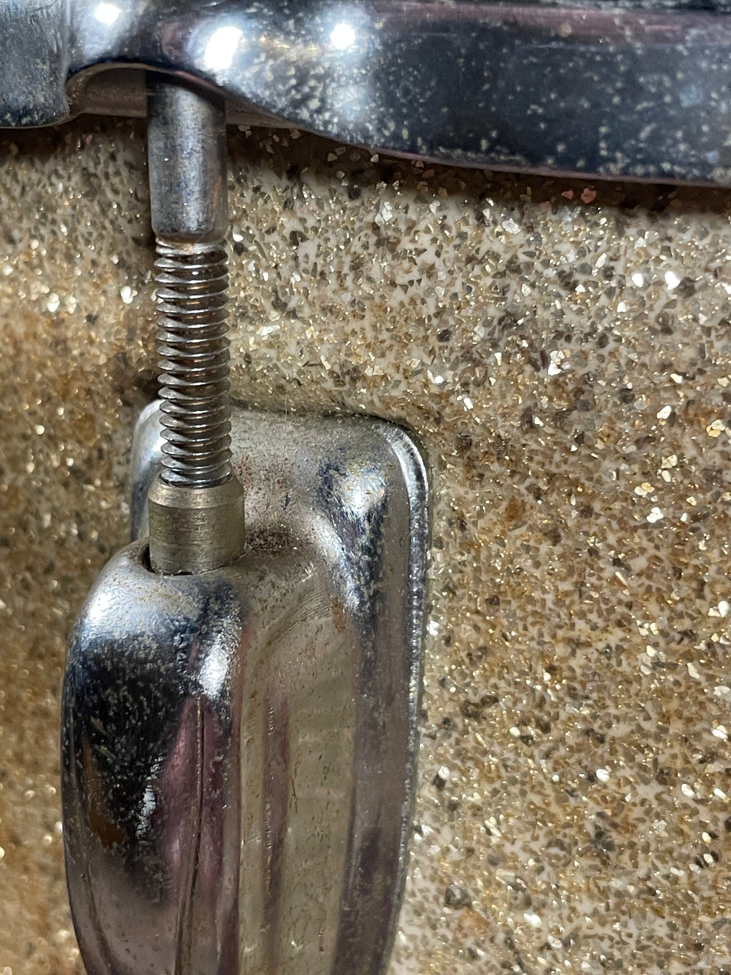 Vintage 16x16 Floor Tom Drum Silver Sparkle MIJ / Japan