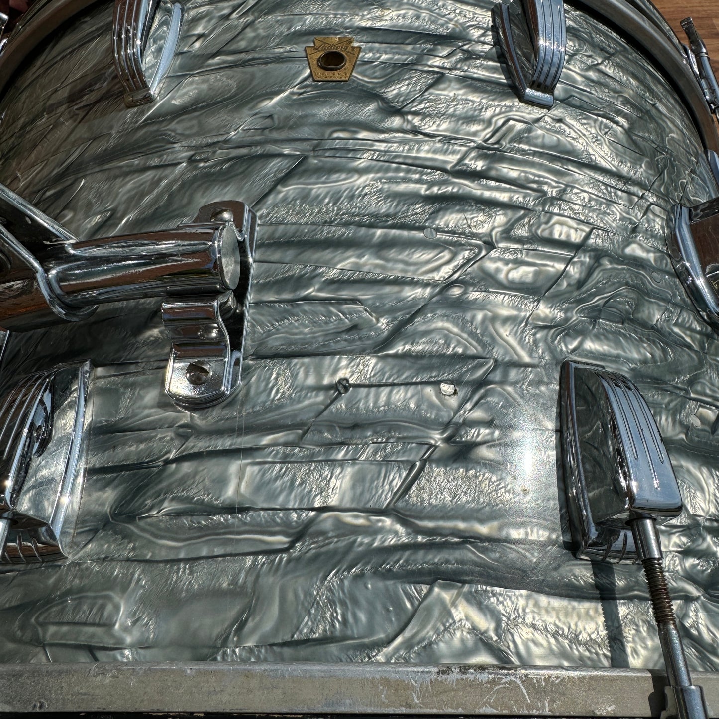 1967 Ludwig Super Classic Drum Set Sky Blue Pearl 22/13/16