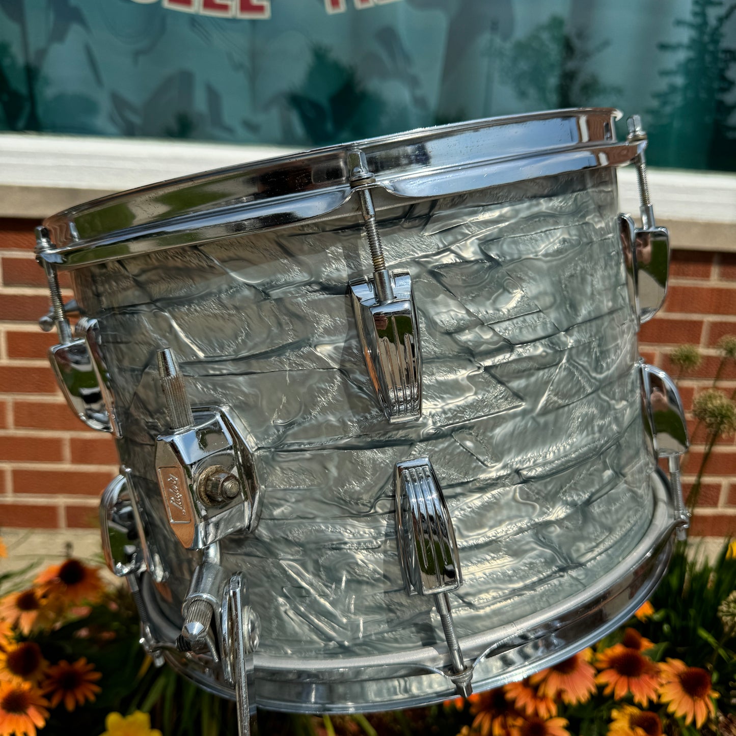 1967 Ludwig Super Classic Drum Set Sky Blue Pearl 22/13/16