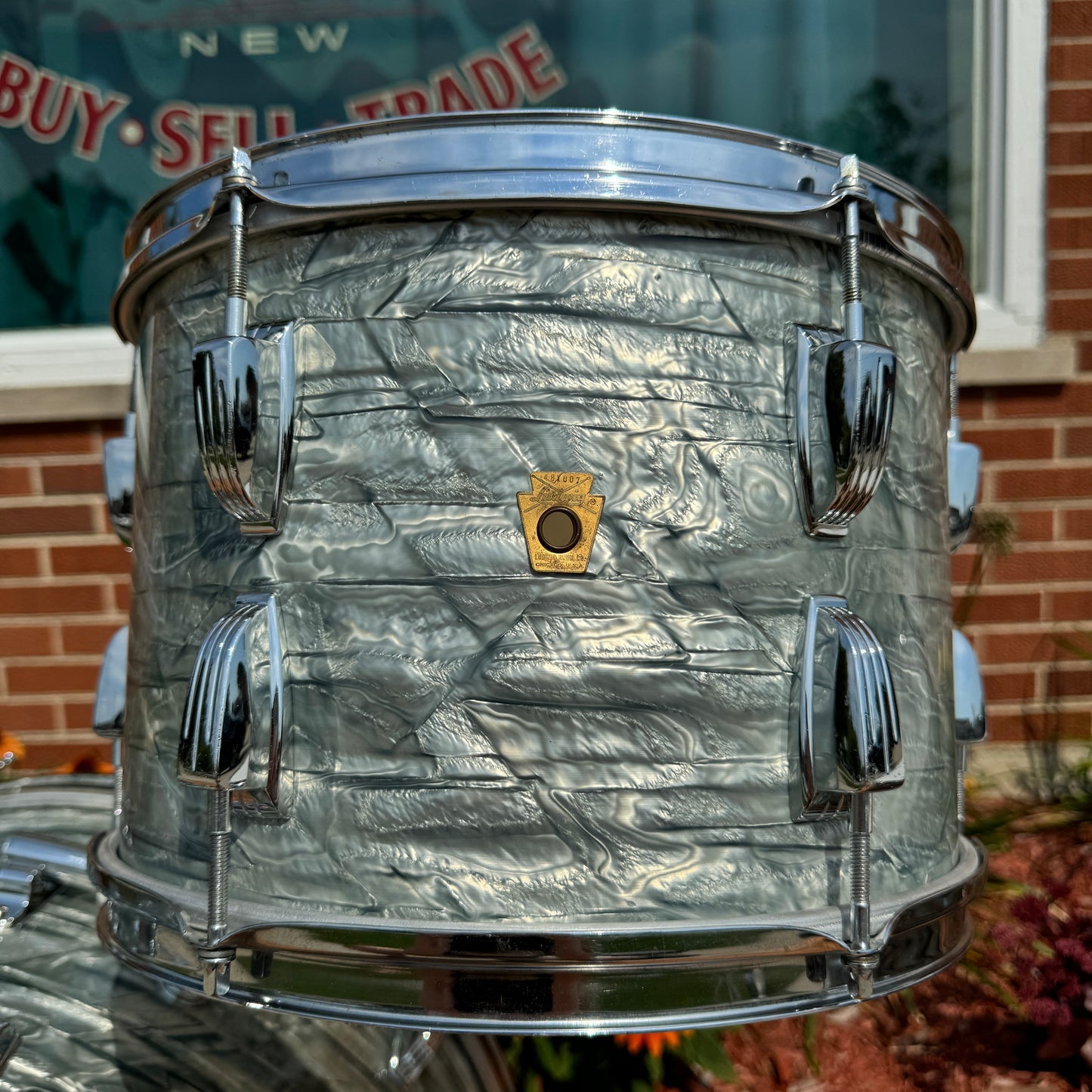 1967 Ludwig Super Classic Drum Set Sky Blue Pearl 22/13/16