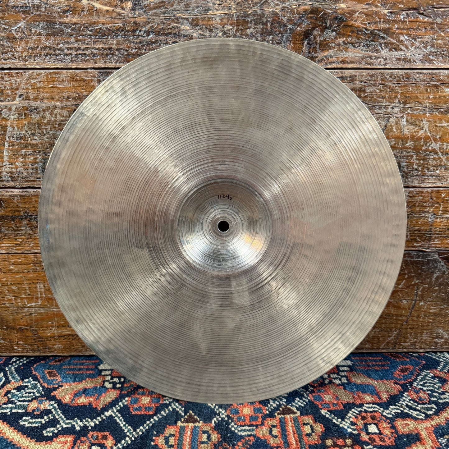14" Slingerland Alejian 1930s Hi-Hat Single Cymbal 1104g