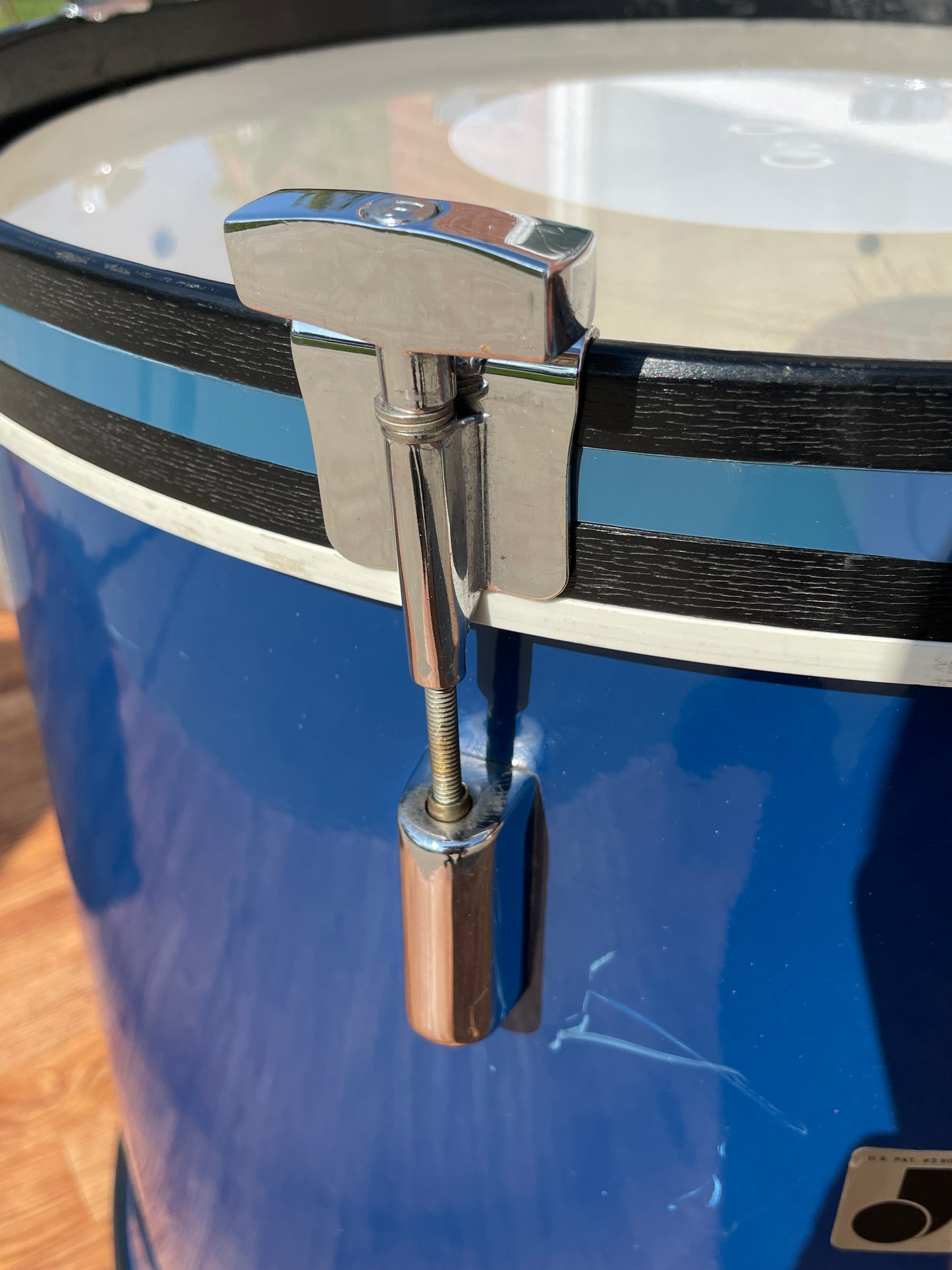 1970s North Drums Nexus Drum Set Blue 6/8/10/12/14/22 *Video Demo*