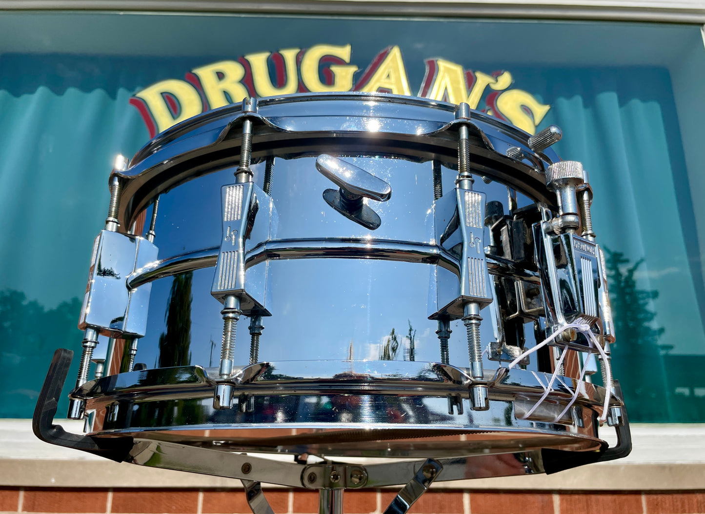Vintage Sonor 6.5x14 Phonic Ferro-Manganese Steel Snare Drum D506