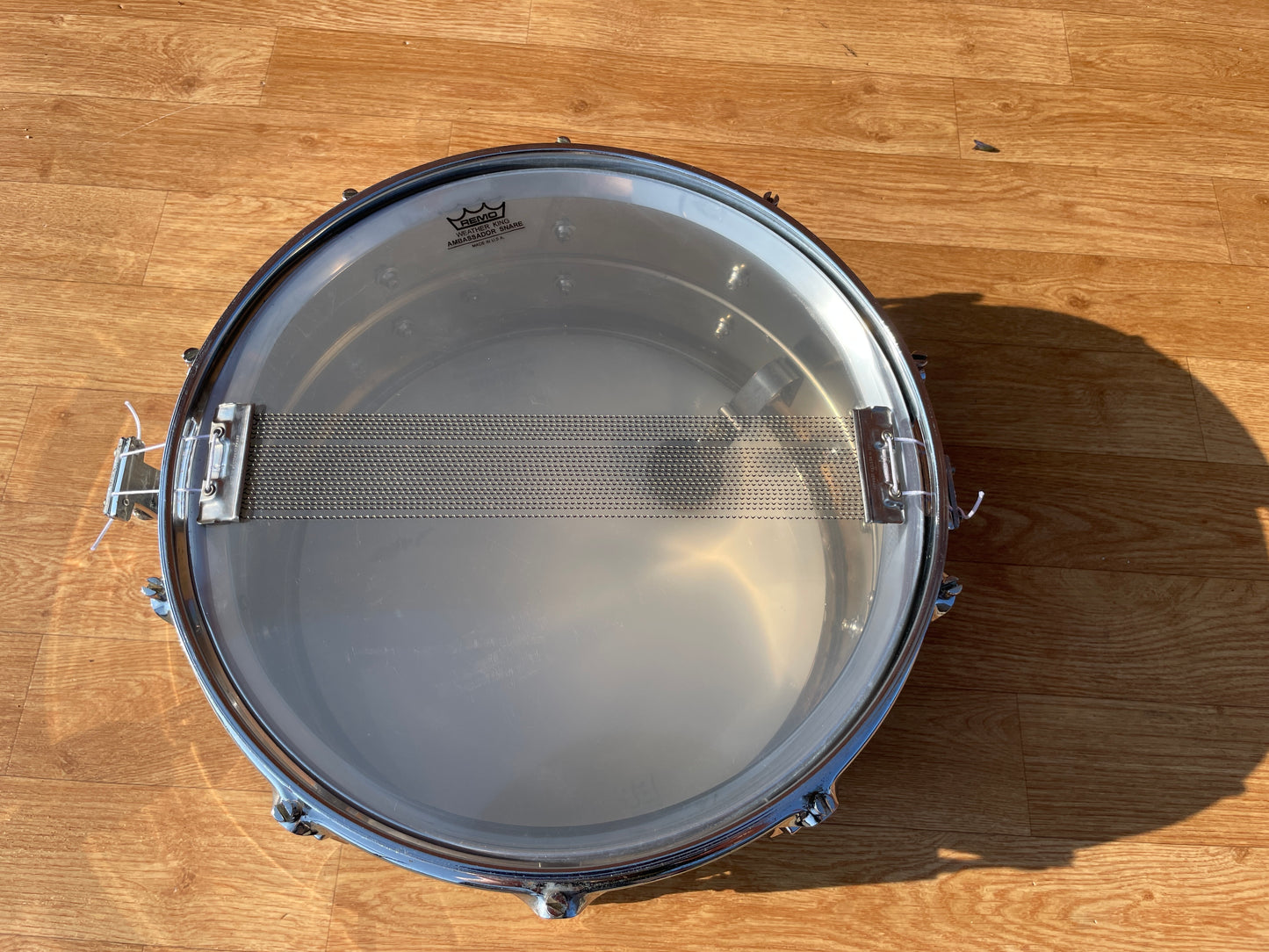 Vintage Sonor 6.5x14 Phonic Ferro-Manganese Steel Snare Drum D506