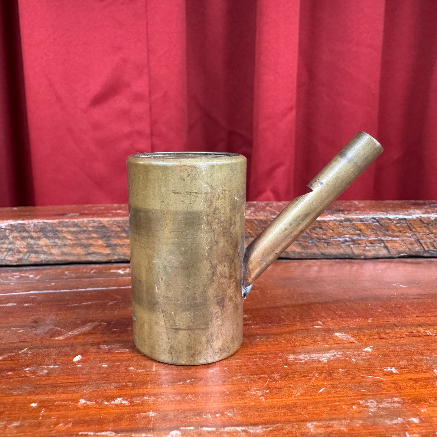 1930s Ludwig Bird Call Water Whistle Brass