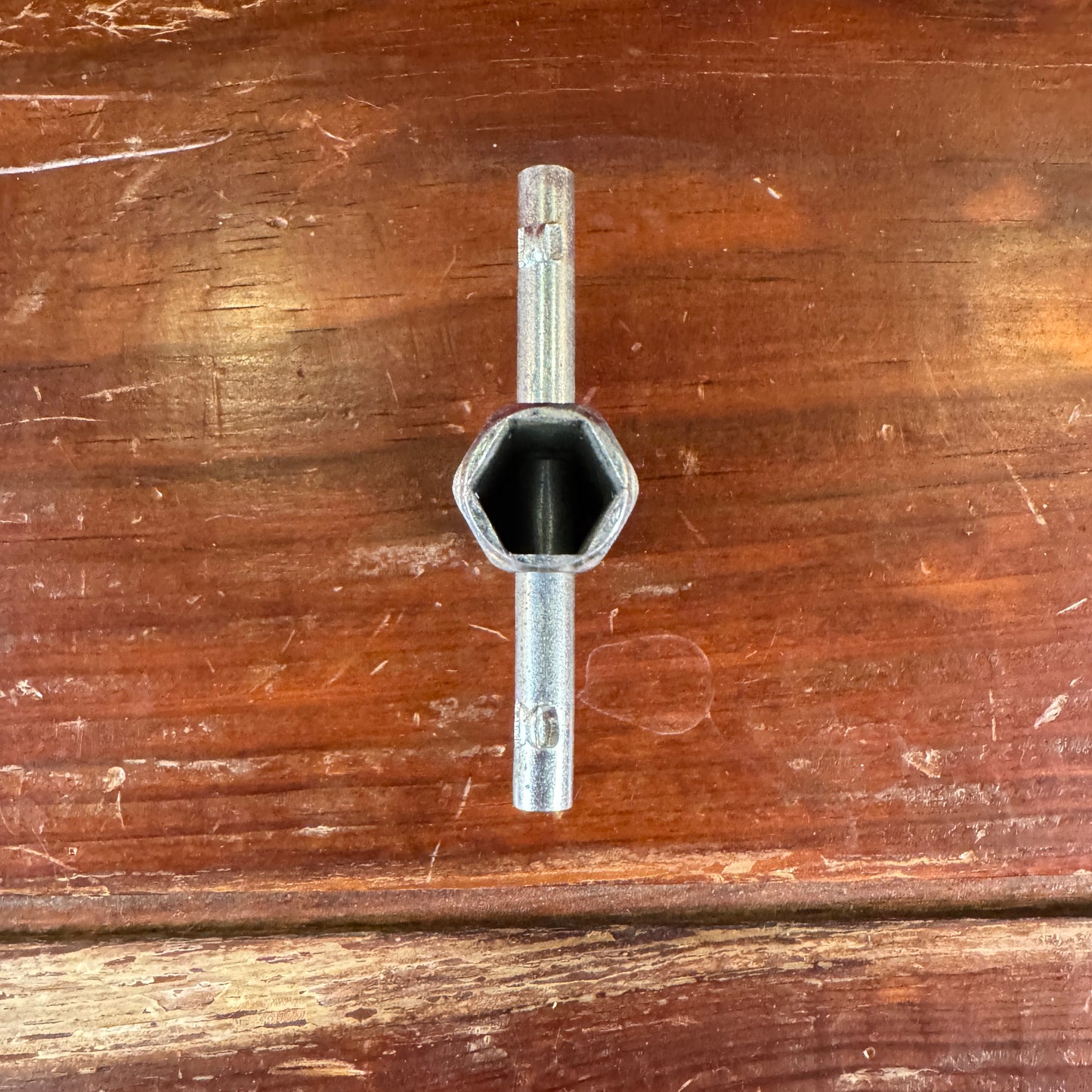 Vintage 1960s Gretsch Drum Tuning Key & Rail Consolette Hex Wrench