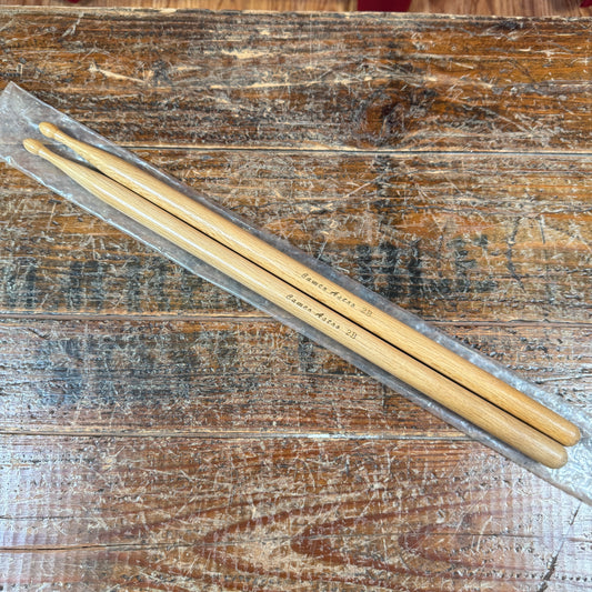 1960s Camco Astro Oak 2B Wood Tip Drum Sticks w/ Original Bag NOS