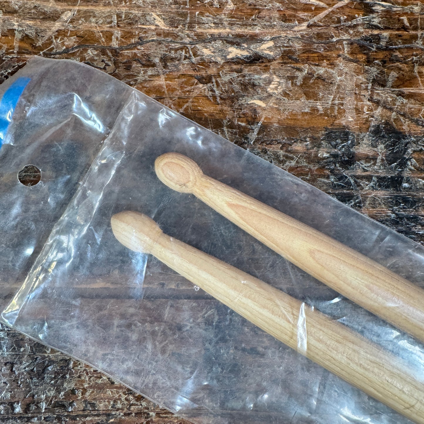 Vintage Rogers Jazz Rock Model Drum Sticks Pair Wood Tip NOS