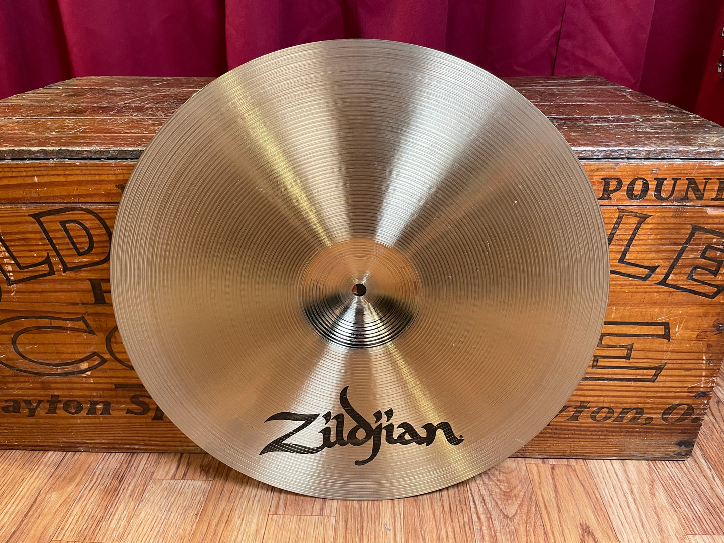 16" Zildjian A Early 1990s Thin Crash Cymbal 1162g *Video Demo*