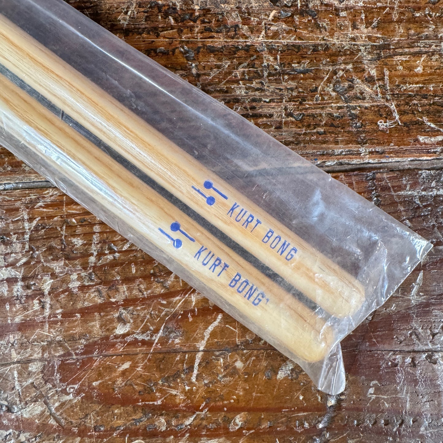 Vintage Sonor Kurt Bong Wood Tip Drum Sticks Pair NOS