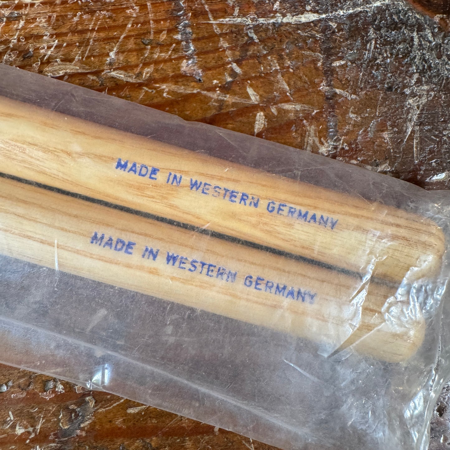 Vintage Sonor Kurt Bong Wood Tip Drum Sticks Pair NOS