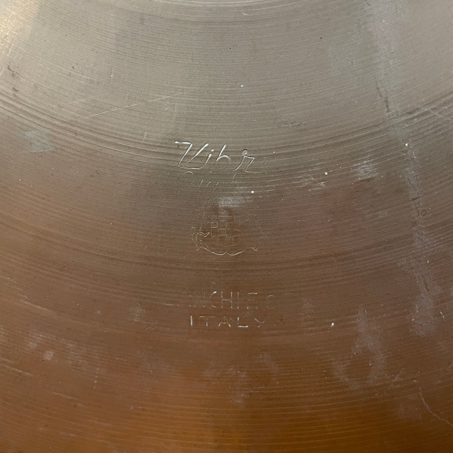 13" Zanchi F&F Vibra Hi-Hat Single / Crash Cymbal 684g Made in Italy *Video Demo*