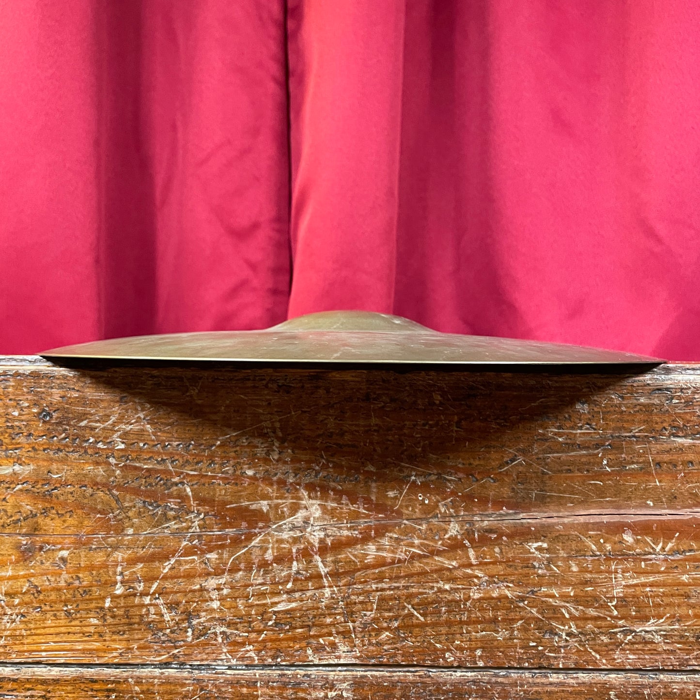 13" Zanchi F&F Vibra Hi-Hat Single / Crash Cymbal 684g Made in Italy *Video Demo*