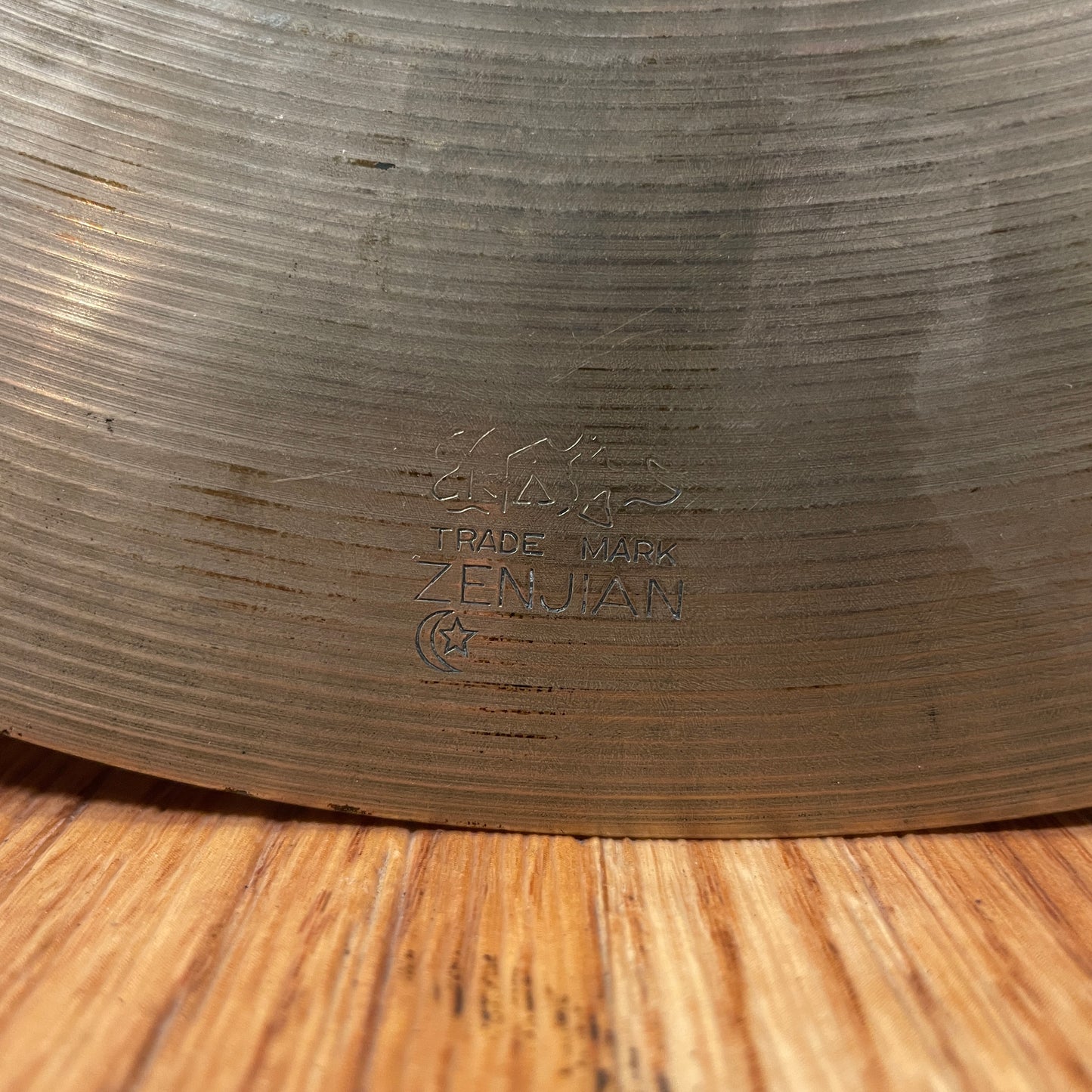 14" Vintage Zenjian Heavy Cymbal 1220g #269 Ludwig Made in Italy