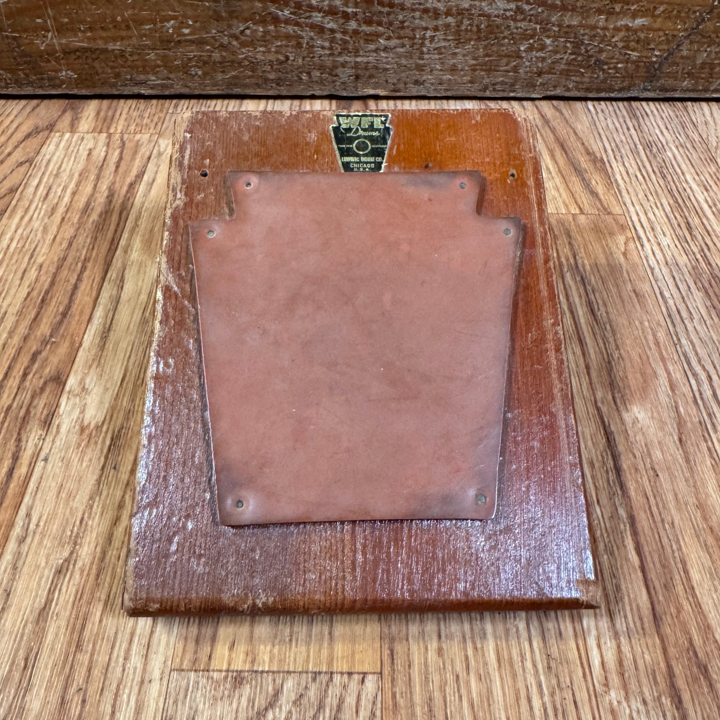 1950s WFL Ludwig Light Duty Practice Pad No. 356 Keystone Rubber